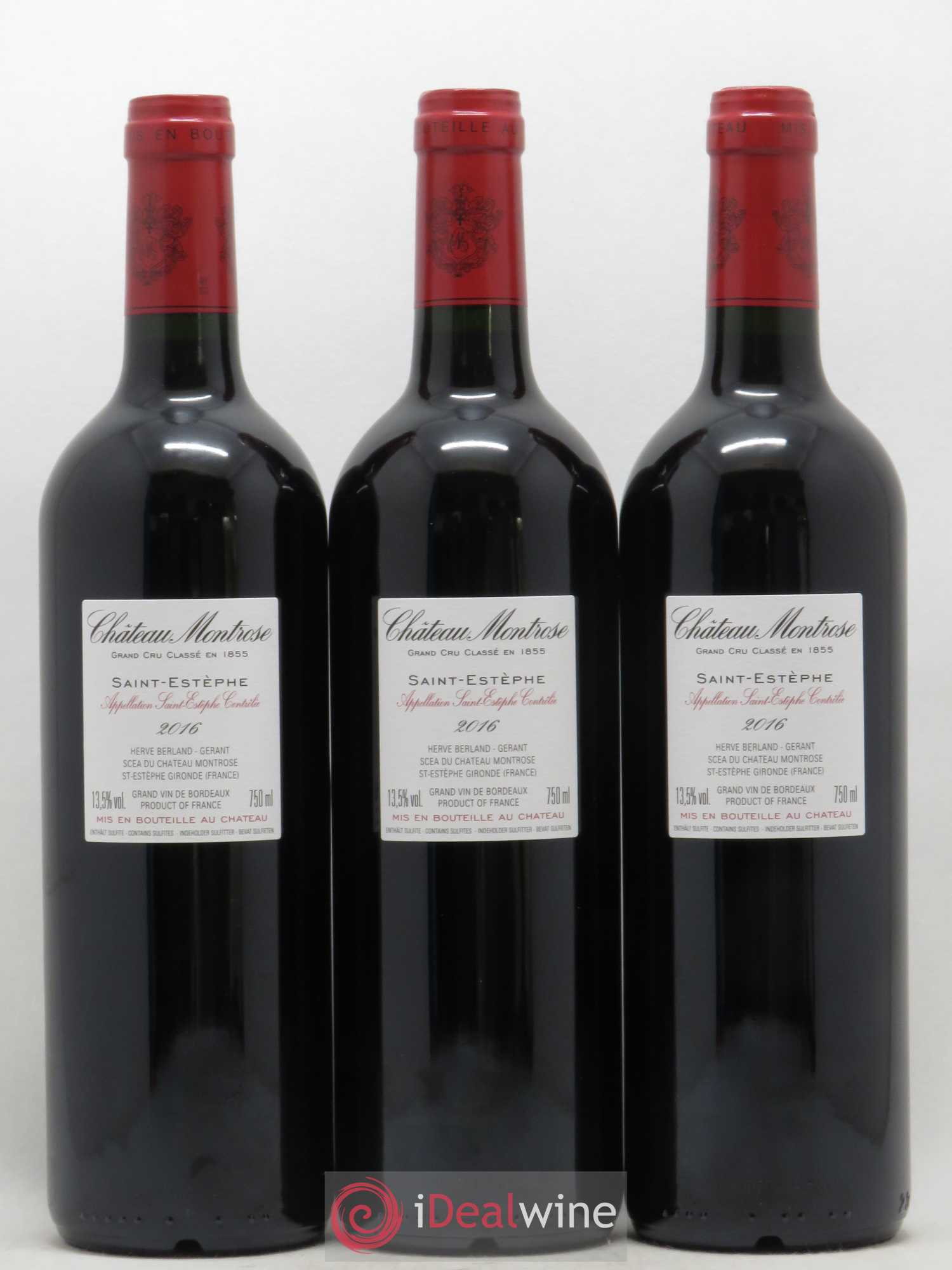 Château Montrose 2ème Grand Cru Classé 2016 - Lot de 6 bouteilles - 4