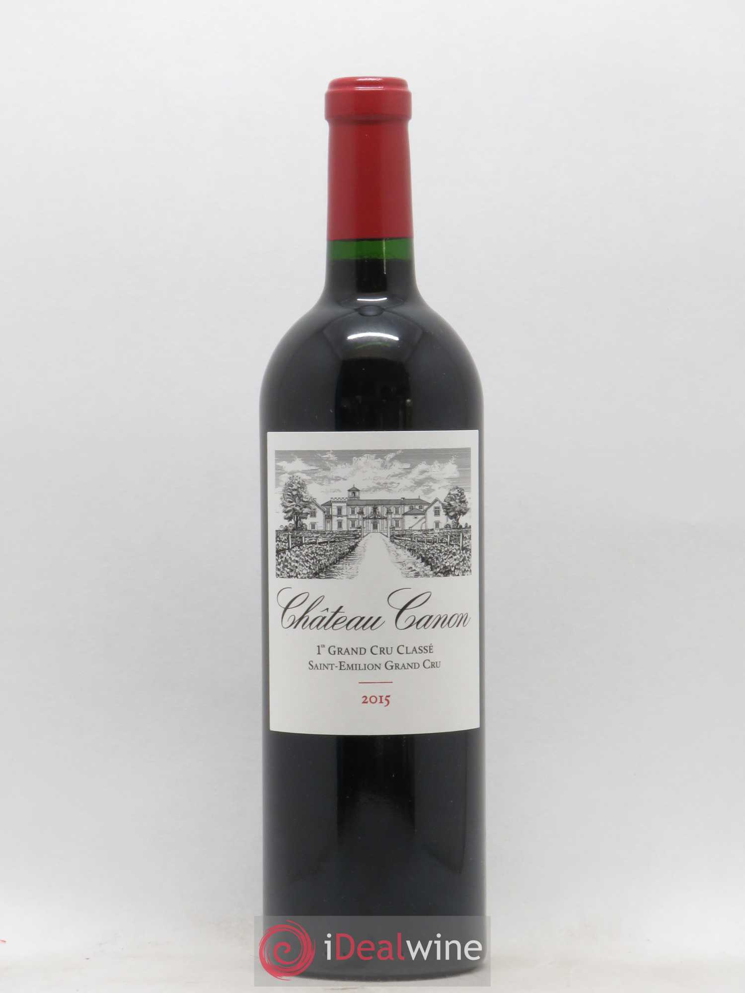 Château Canon 1er Grand Cru Classé B 2015 - Lot de 1 bouteille - 0
