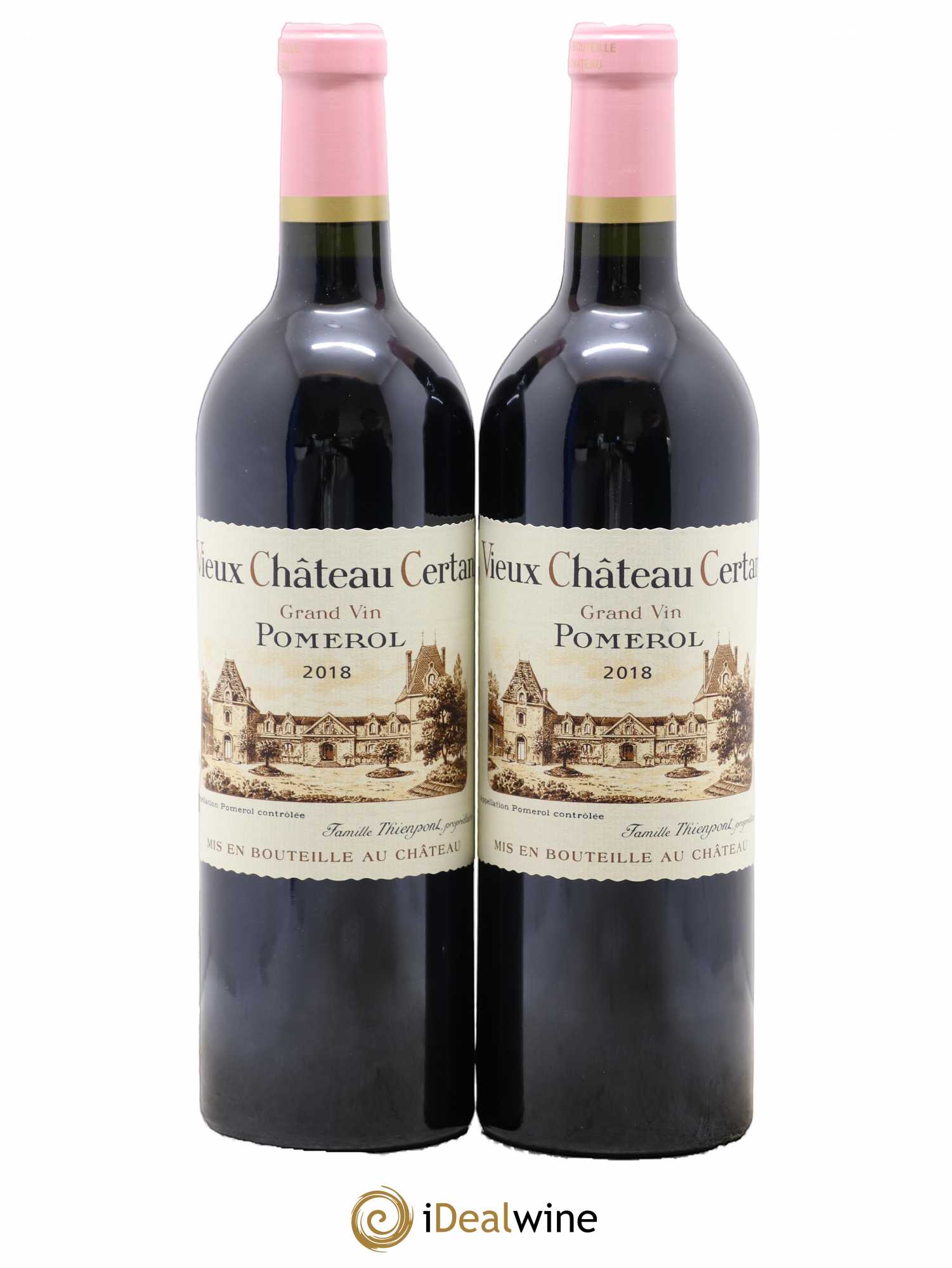 Vieux Château Certan 2018 - Lot de 2 bouteilles - 0