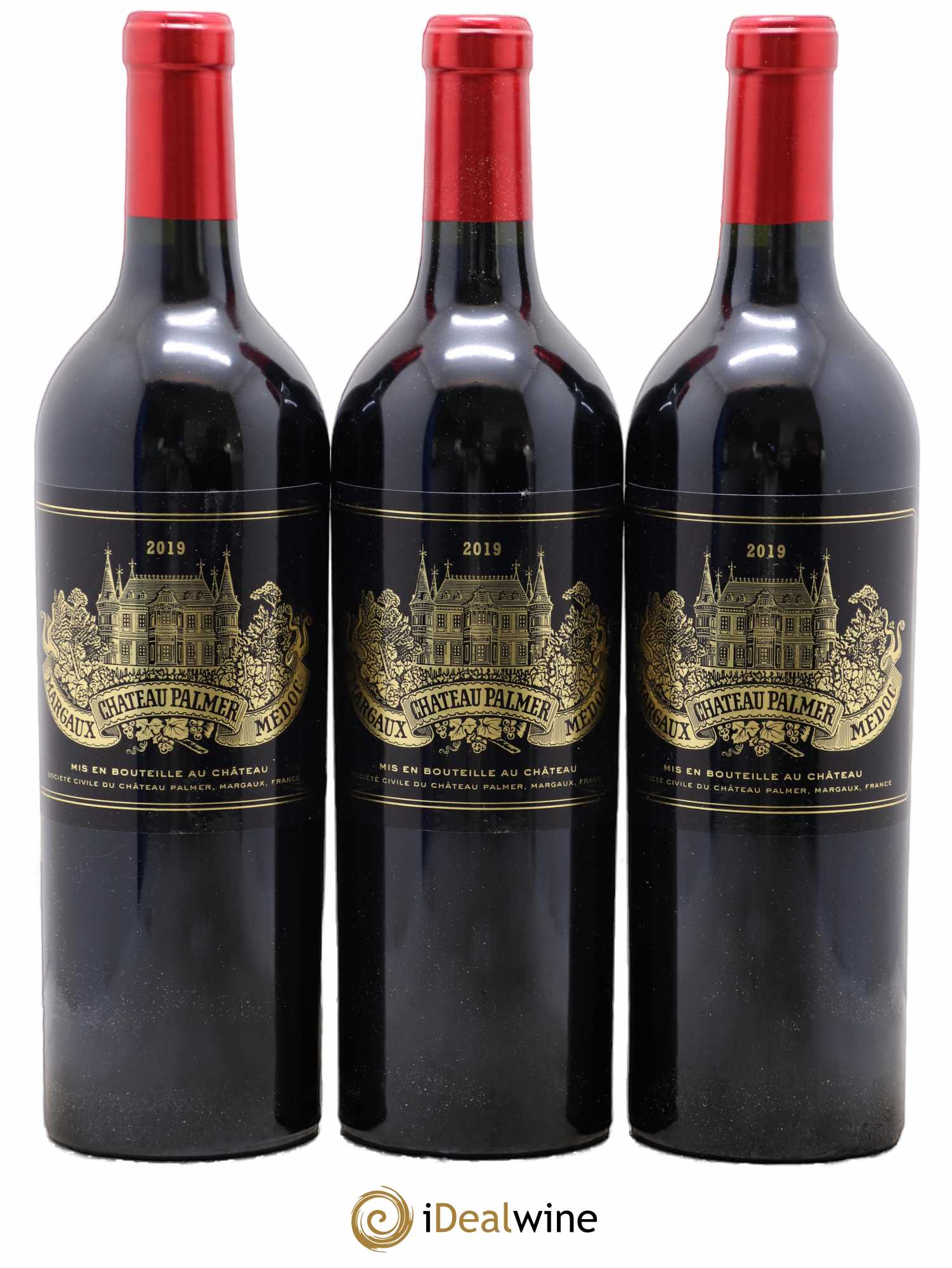 Château Palmer 3ème Grand Cru Classé 2019 - Lot de 3 bouteilles - 0
