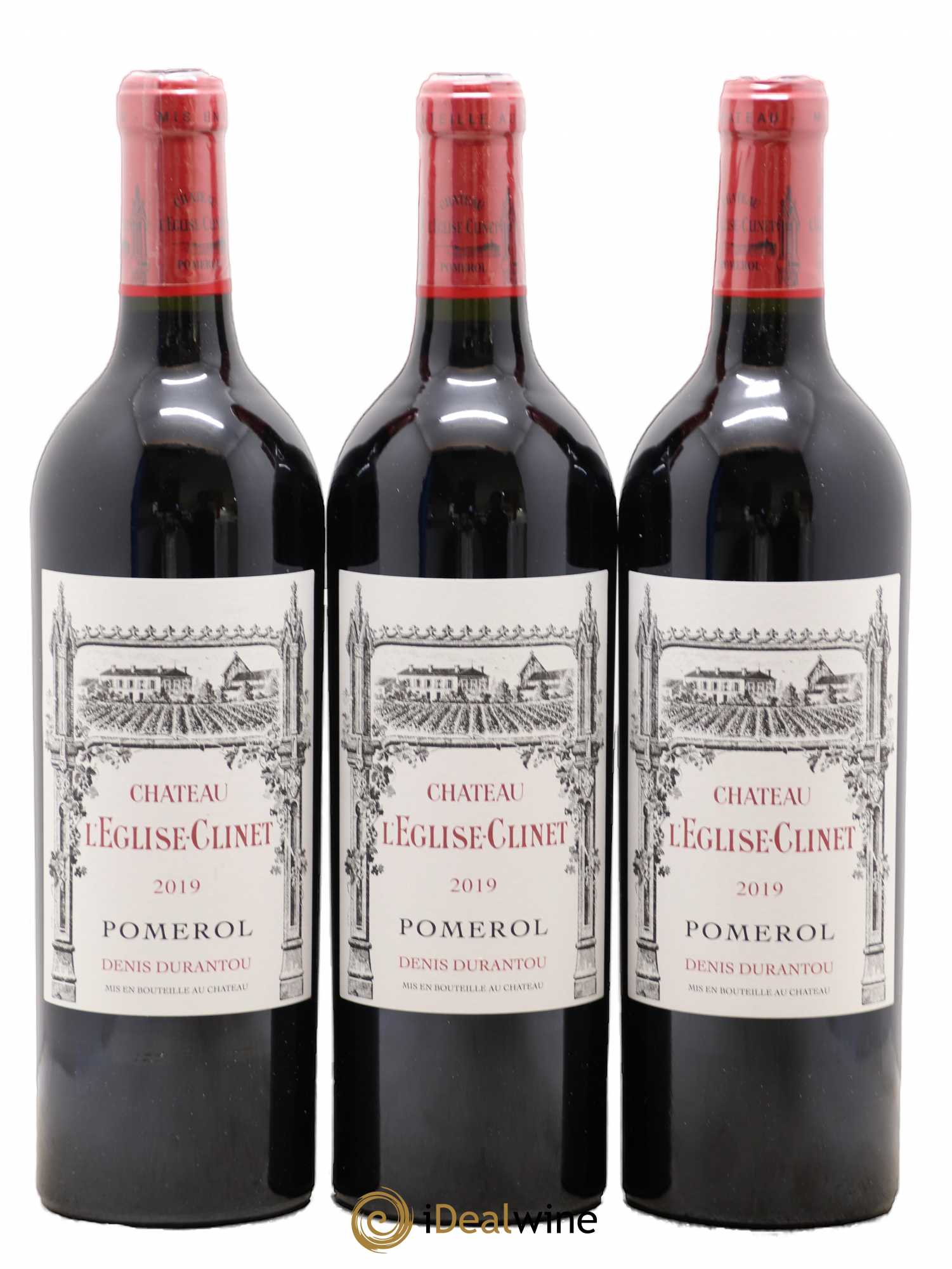 Château l' Église Clinet 2019 - Lot de 3 bouteilles - 0