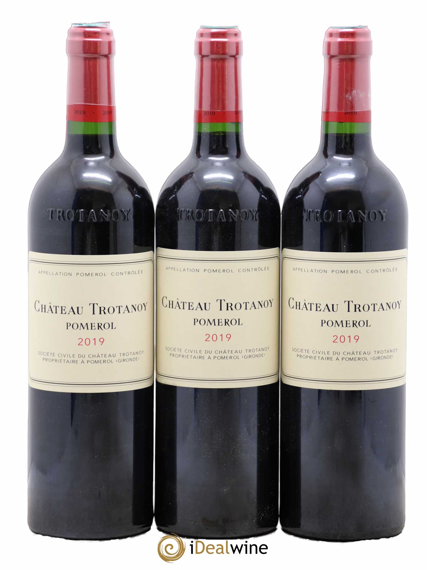 Château Trotanoy 2019 - Lot de 3 bouteilles - 0