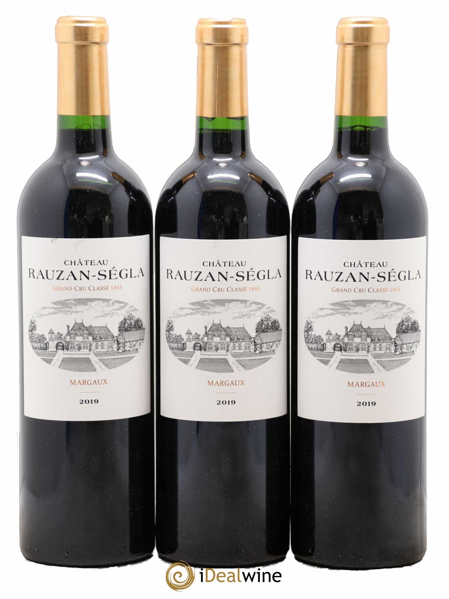 Château Rauzan Ségla Grand Cru Classé 2019 - Lot de 3 bouteilles - 0