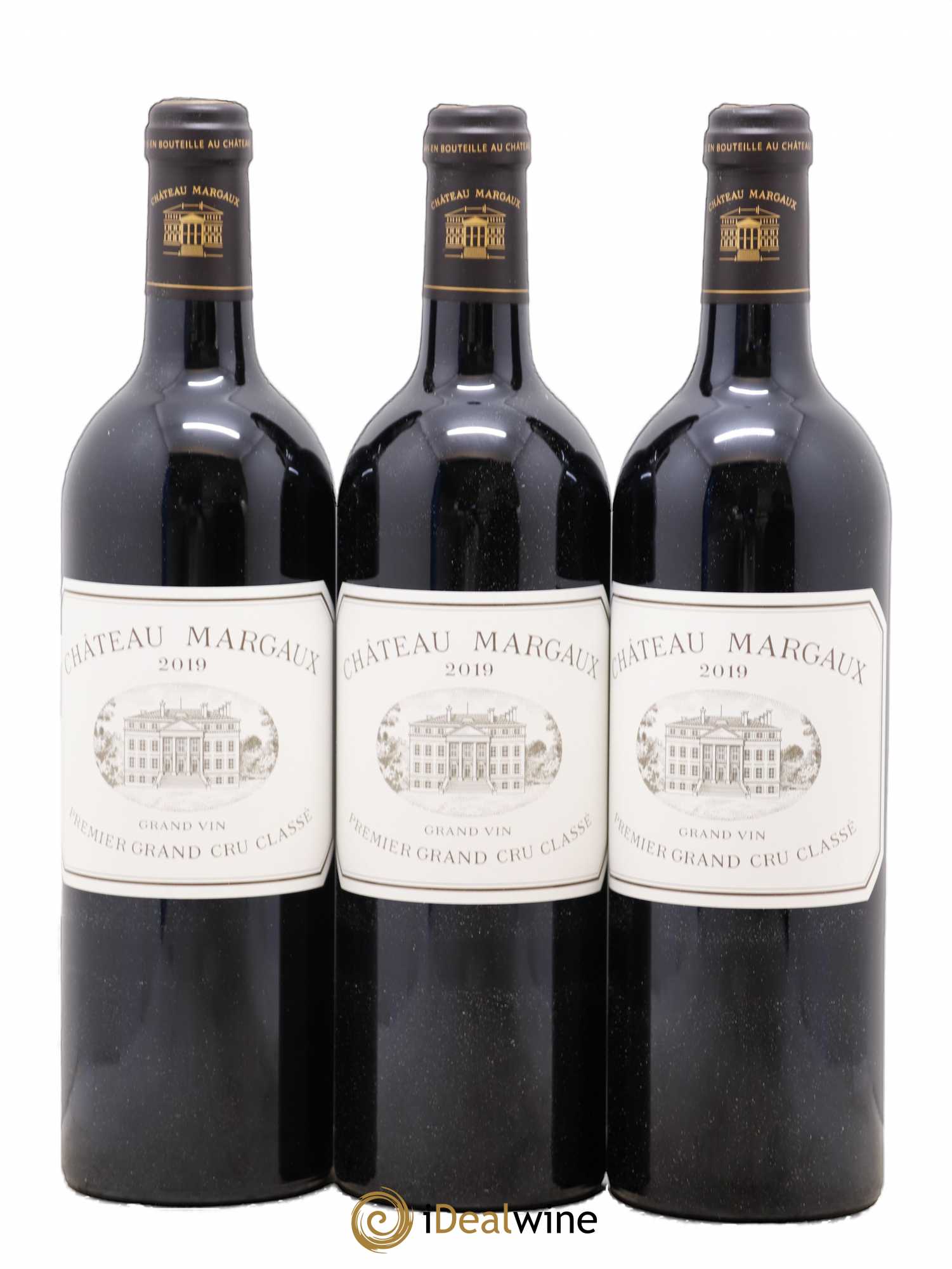 Château Margaux 1er Grand Cru Classé 2019 - Lot de 3 bouteilles - 0