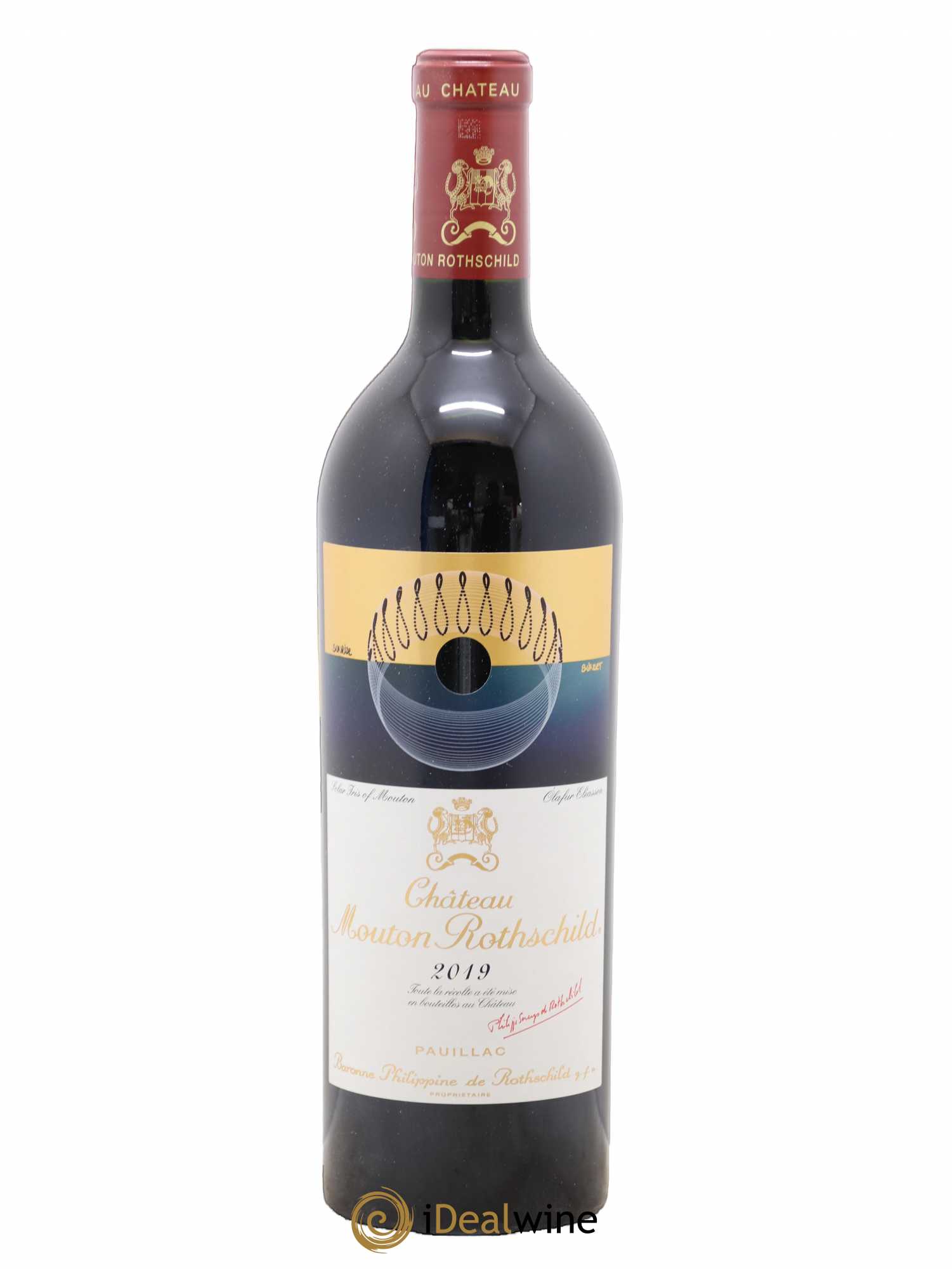 Château Mouton Rothschild 1er Grand Cru Classé 2019 - Lot de 1 bouteille - 0