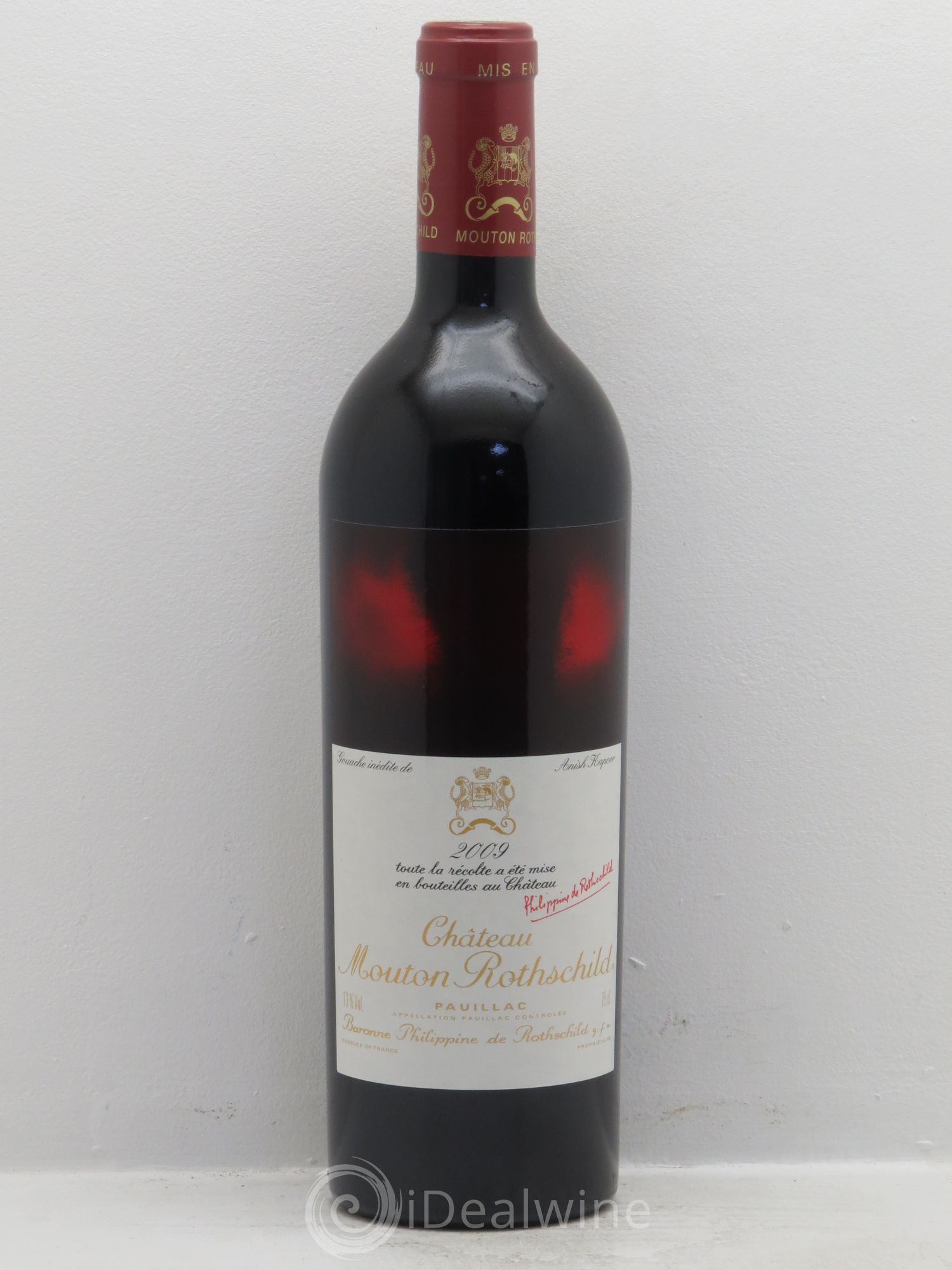 Château Mouton Rothschild 1er Grand Cru Classé 2009 - Lot de 1 bouteille - 0