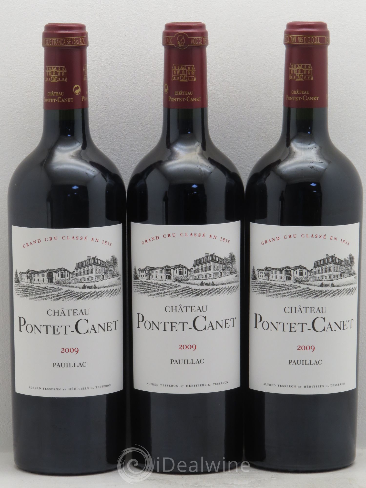 Château Pontet Canet 5ème Grand Cru Classé 2009 - Lot de 12 bouteilles - 2