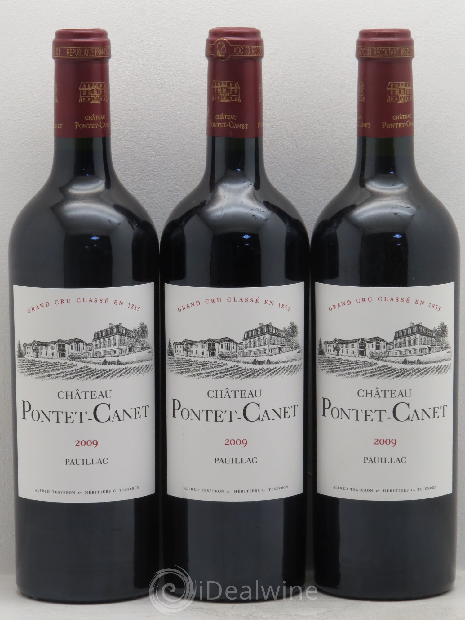 Château Pontet Canet 5ème Grand Cru Classé 2009 - Lot de 12 bouteilles - 3