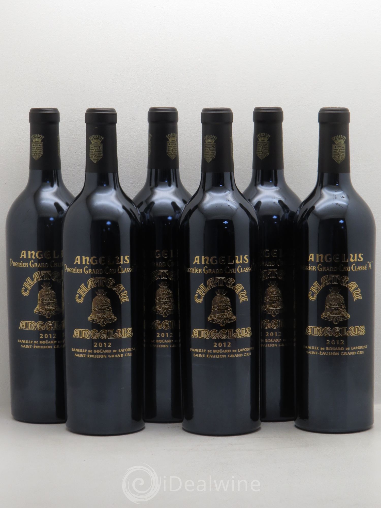 Château Angélus 1er Grand Cru Classé A 2012 - Lot de 6 bouteilles - 0