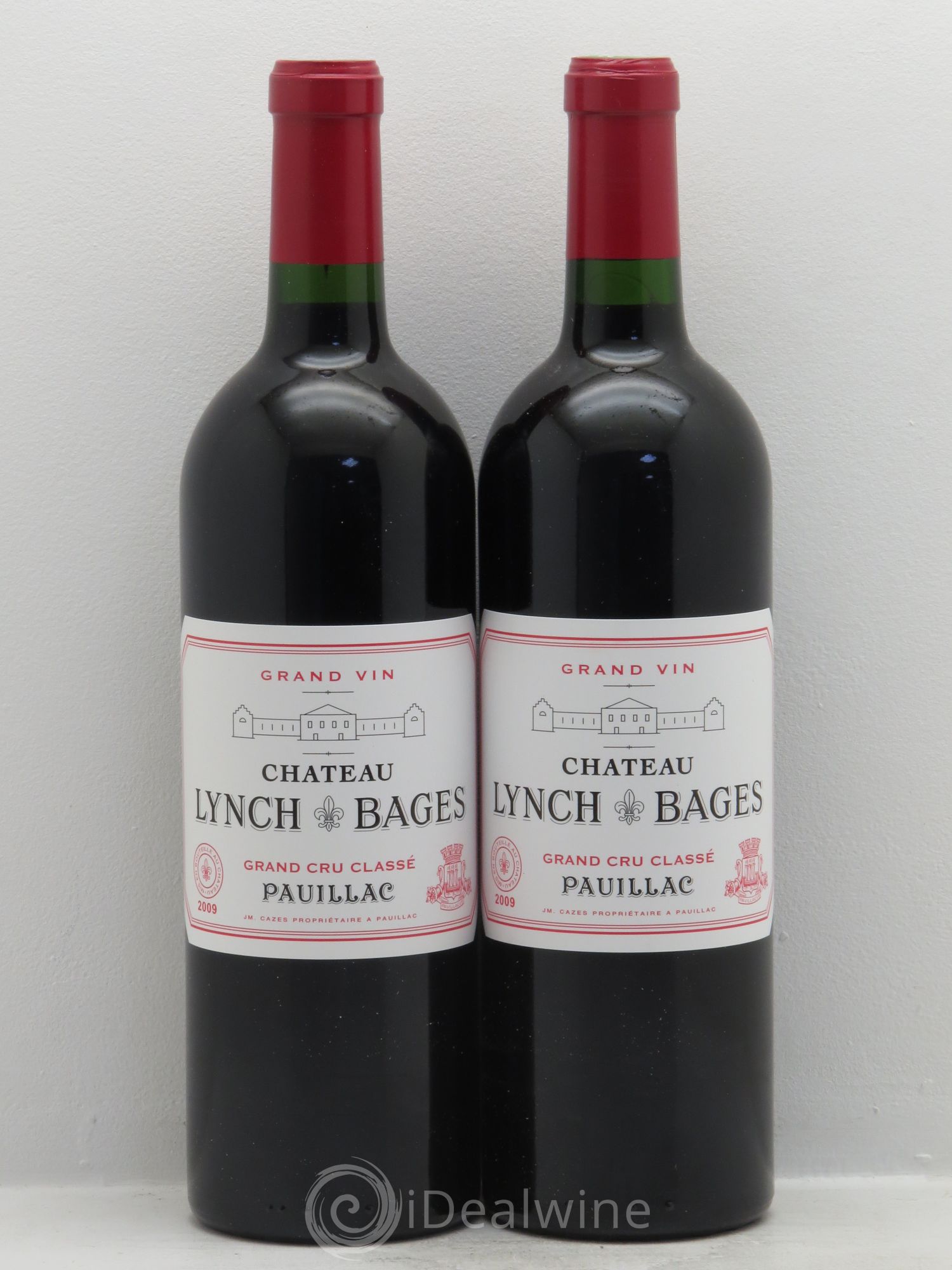 Château Lynch Bages 5ème Grand Cru Classé 2009 - Lot de 2 bouteilles - 0