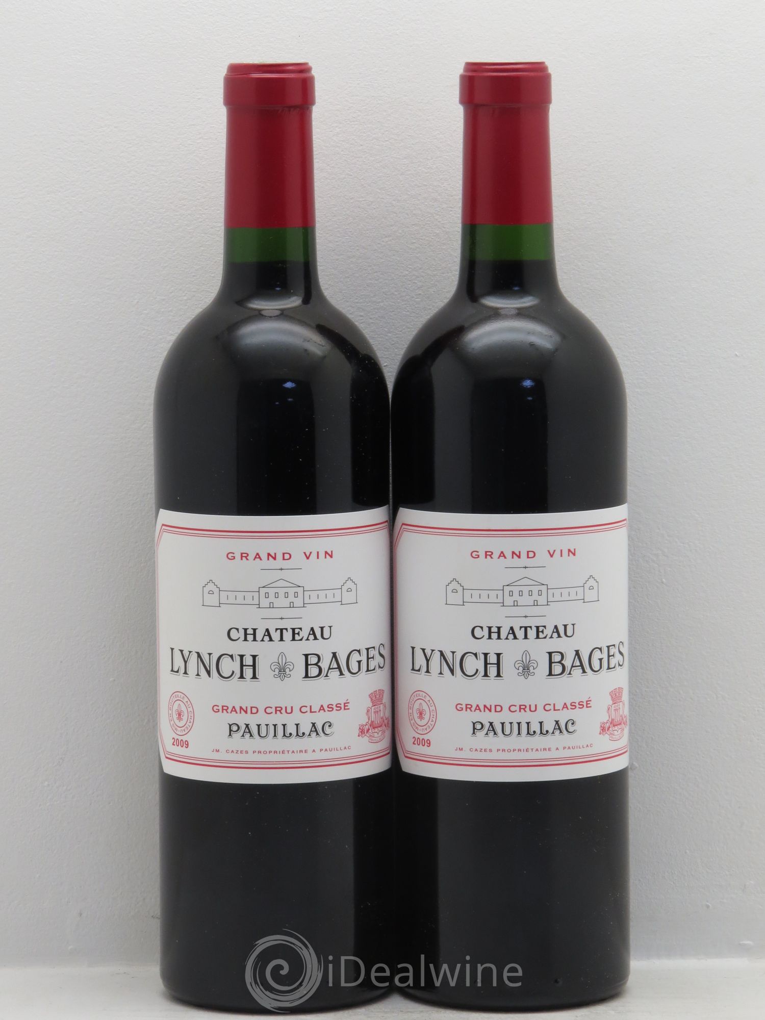 Château Lynch Bages 5ème Grand Cru Classé 2009 - Lot de 2 bouteilles - 0