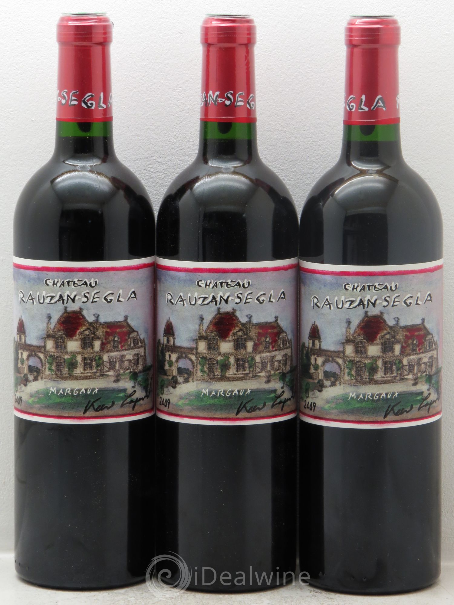 Château Rauzan Ségla Grand Cru Classé 2009 - Lot de 3 bouteilles - 0