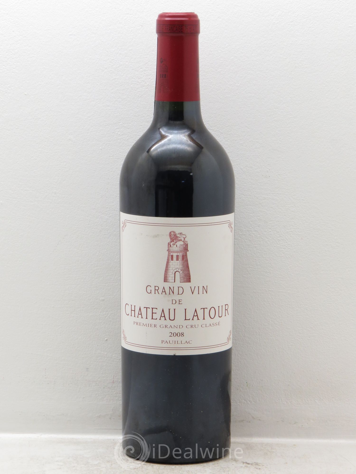 Château Latour 1er Grand Cru Classé 2008 - Lot de 1 bouteille - 0
