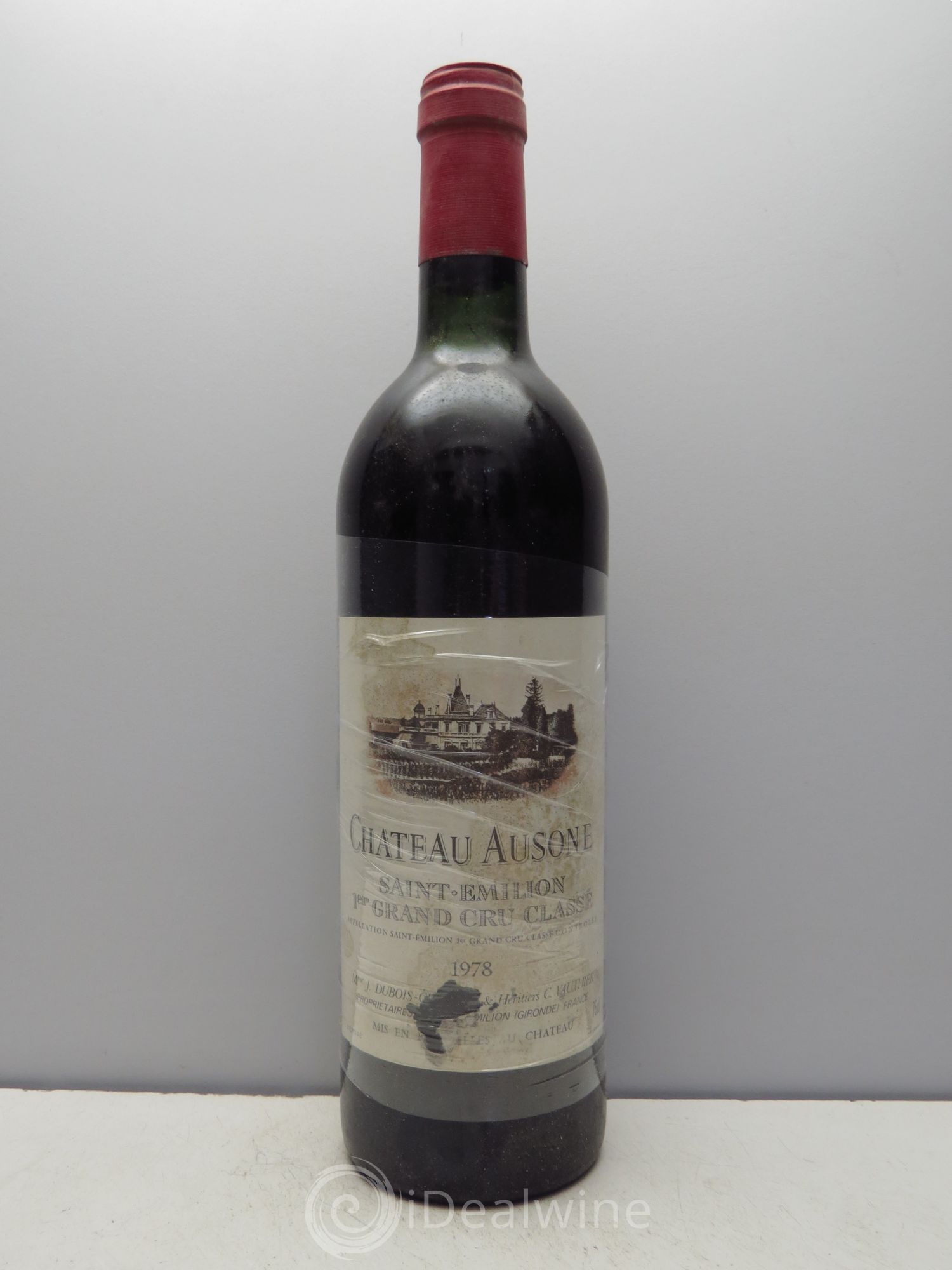 Château Ausone 1er Grand Cru Classé A 1978 - Lot de 1 bouteille - 0