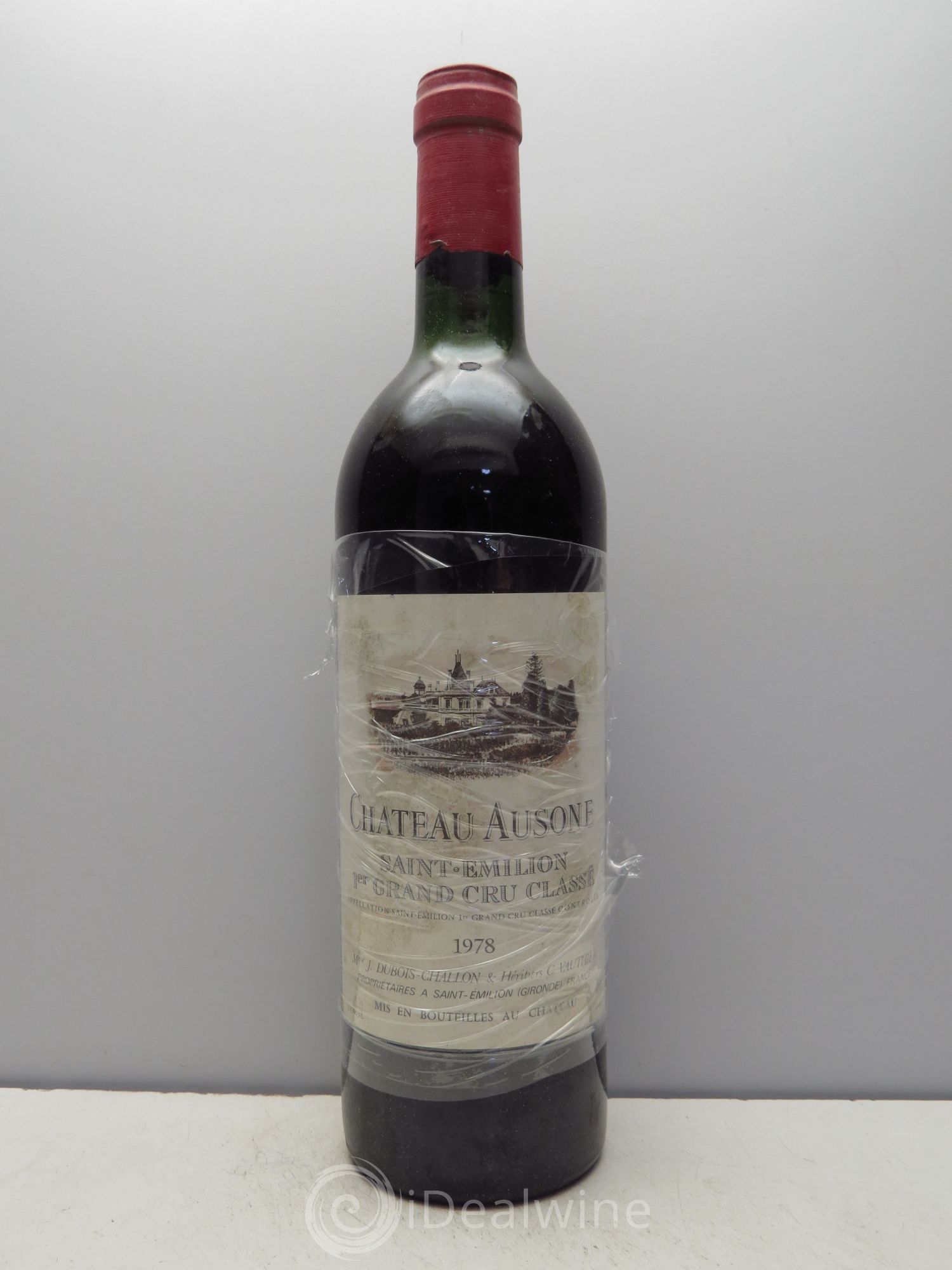 Château Ausone 1er Grand Cru Classé A 1978 - Lot de 1 bouteille - 0