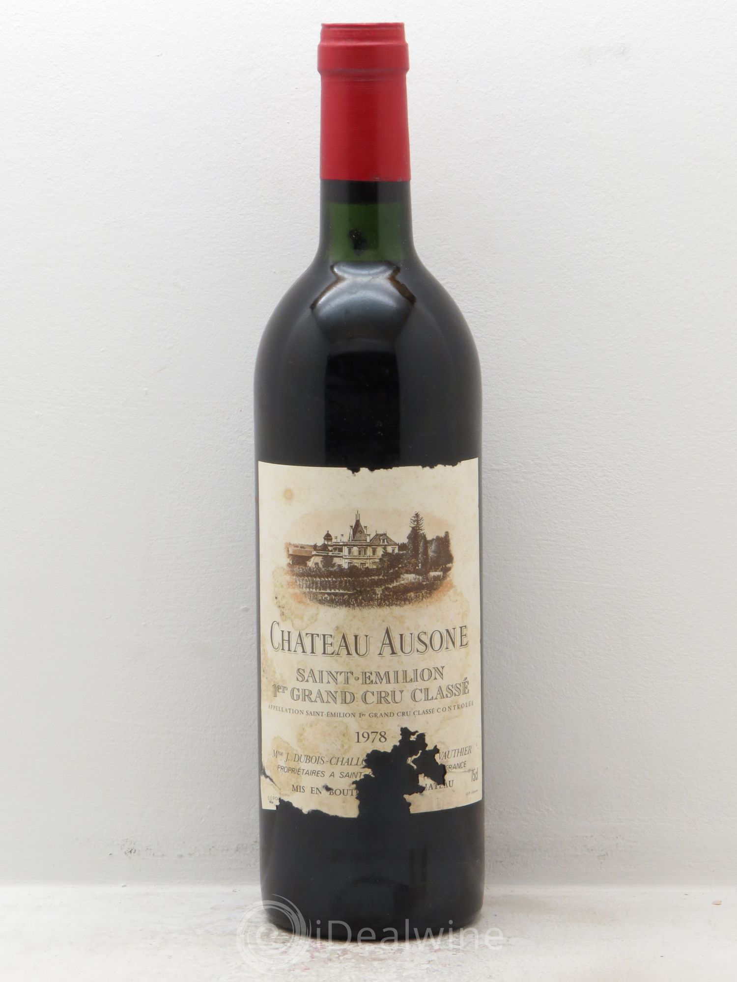 Château Ausone 1er Grand Cru Classé A 1978 - Lot de 1 bouteille - 0