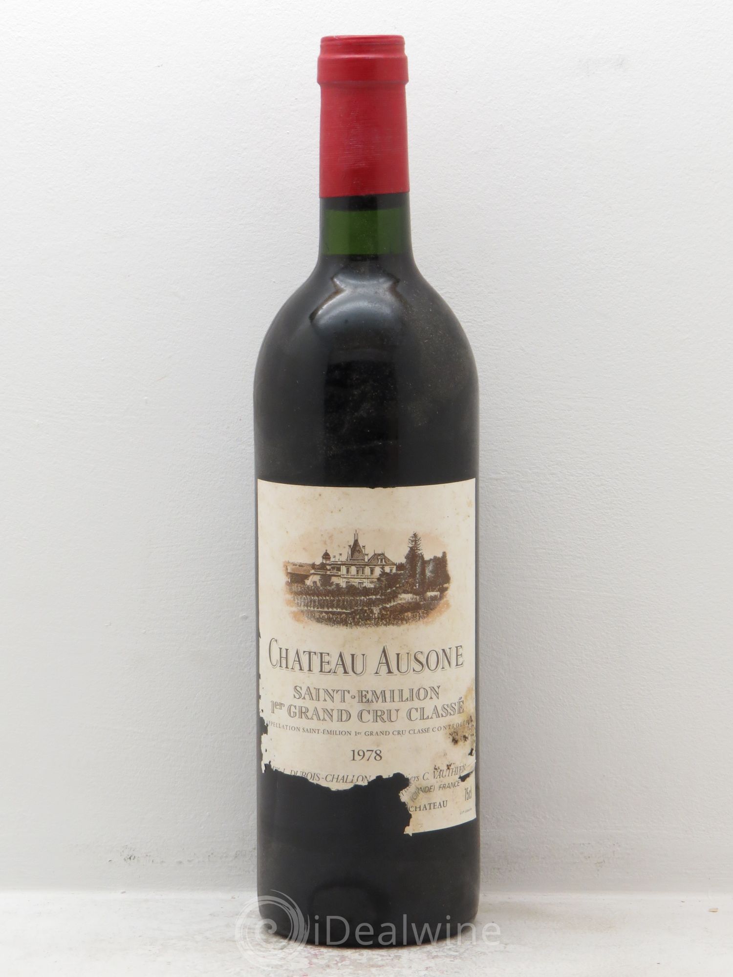 Château Ausone 1er Grand Cru Classé A 1978 - Lot de 1 bouteille - 0
