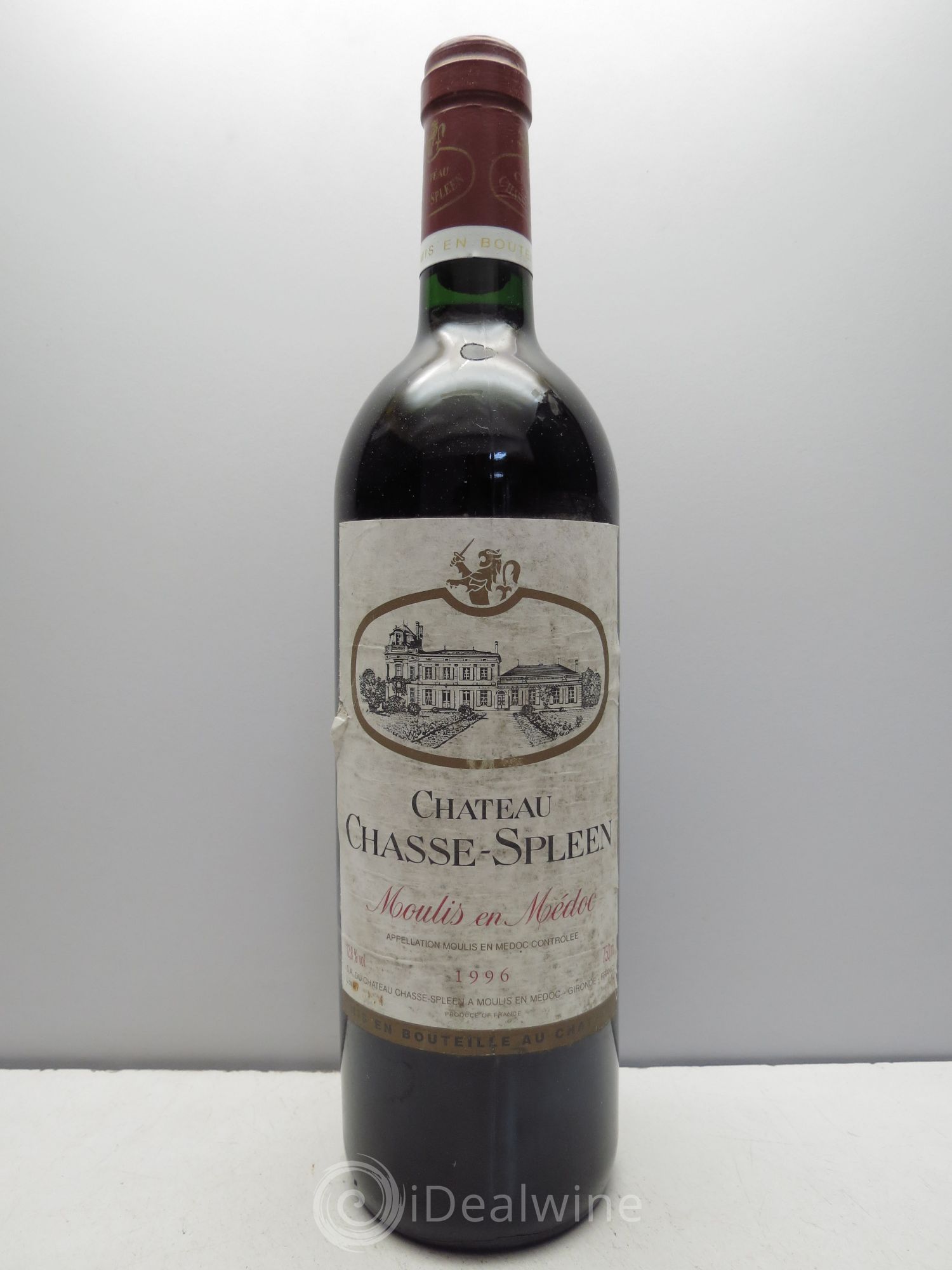 Château Chasse Spleen 1996 - Lot de 1 bouteille - 0