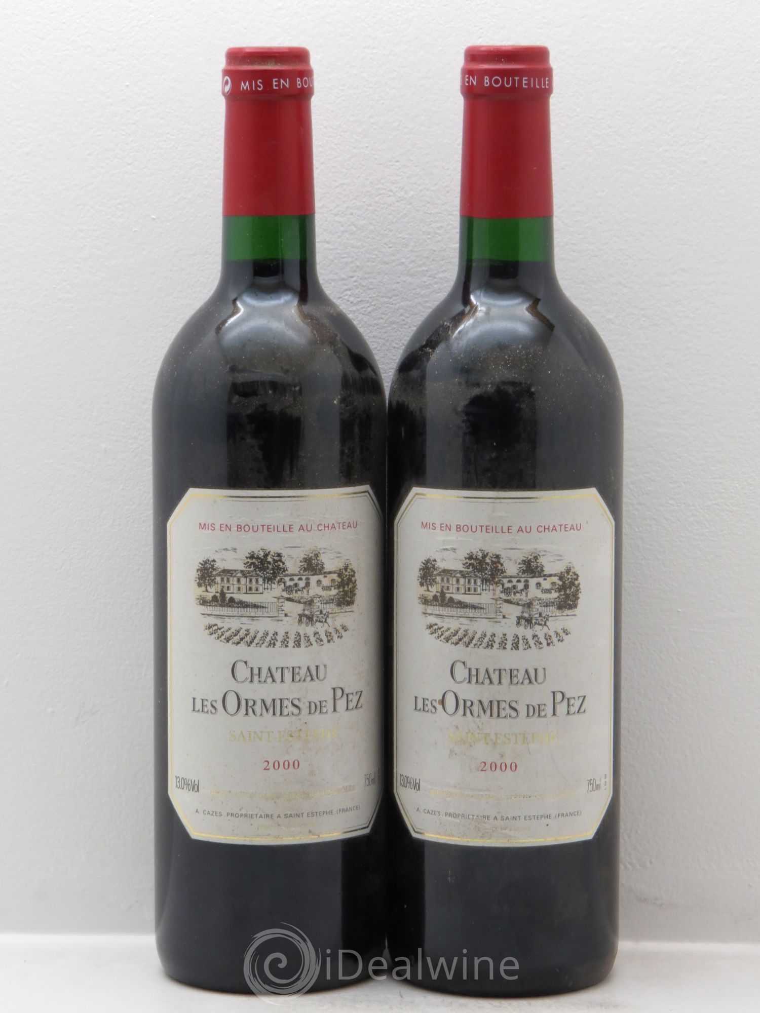 Château les Ormes de Pez 2000 - Lot de 2 bouteilles - 0