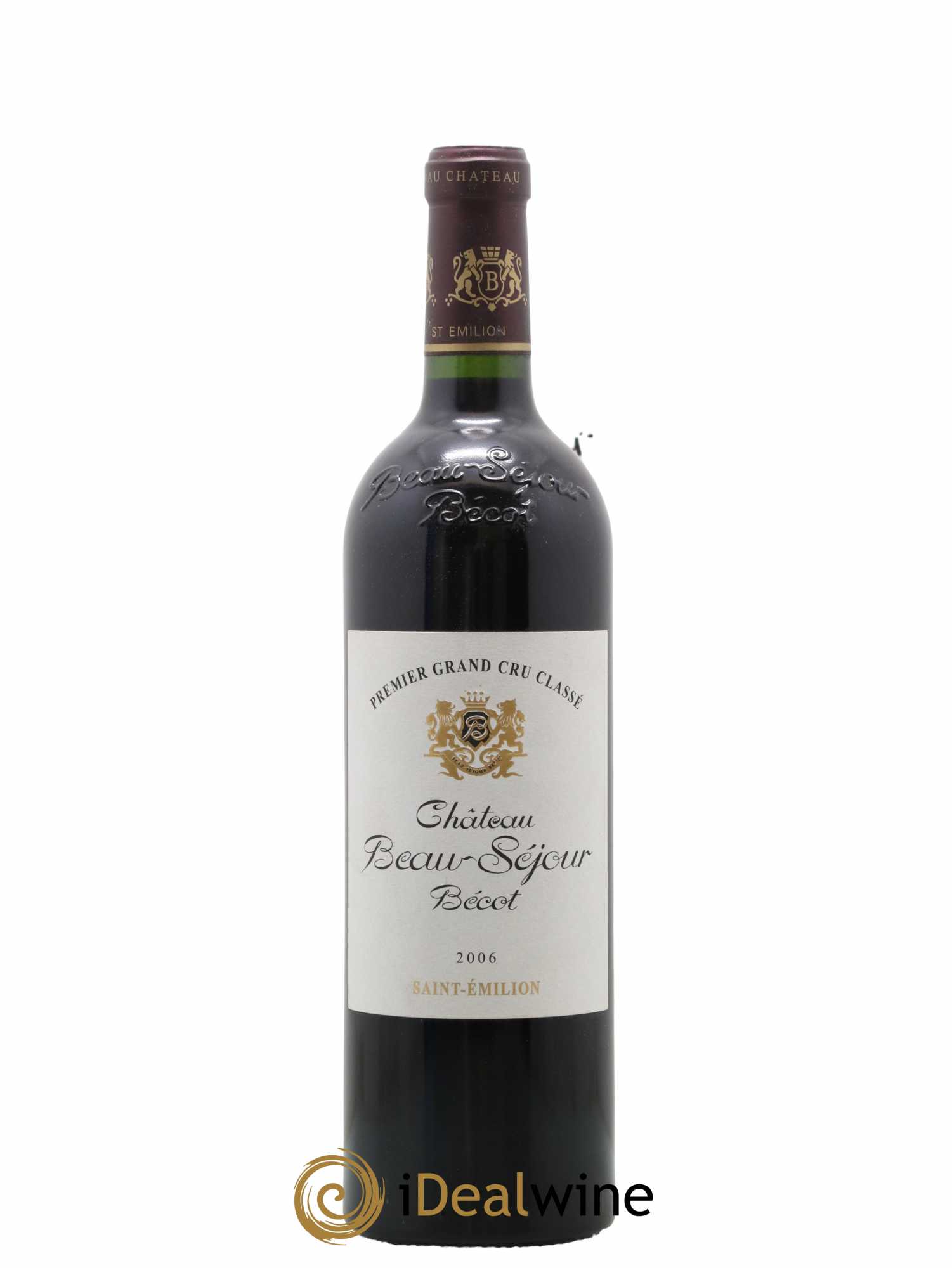 Château Beau-Séjour Bécot 1er Grand Cru Classé B 2006 - Lot de 1 bouteille - 0