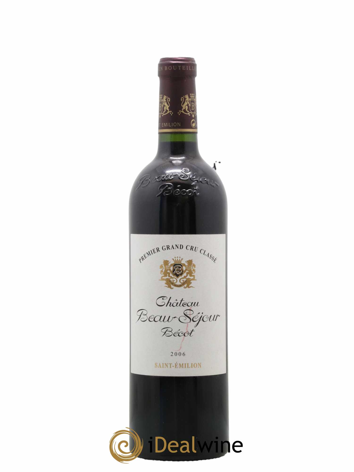 Château Beau-Séjour Bécot 1er Grand Cru Classé B 2006 - Lot de 1 bouteille - 0