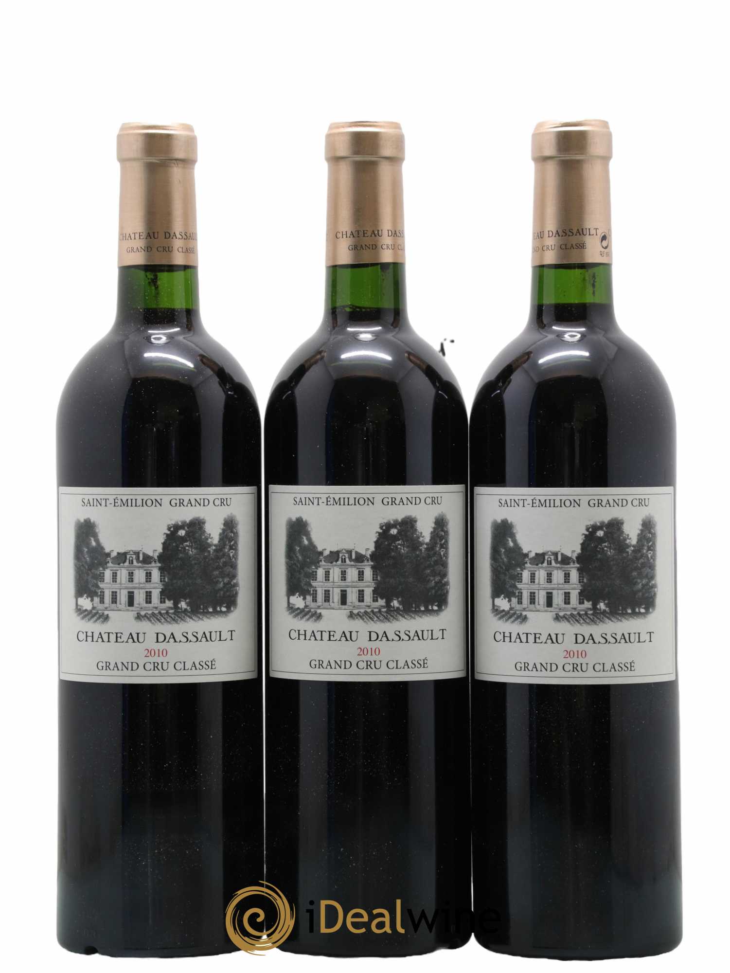Château Dassault Grand Cru Classé 2010 - Lot de 12 bouteilles - 1