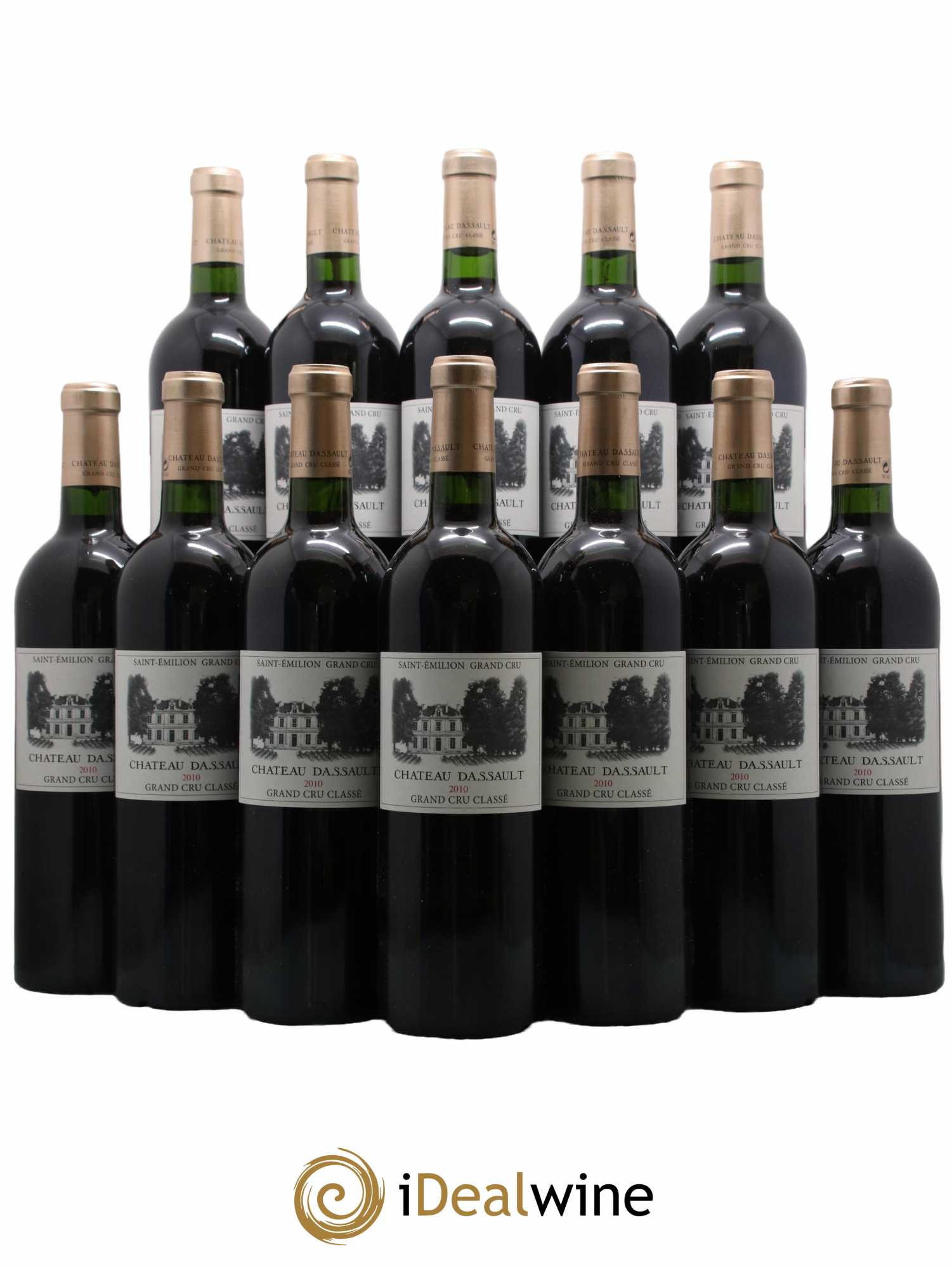 Château Dassault Grand Cru Classé 2010 - Lot de 12 bouteilles - 0
