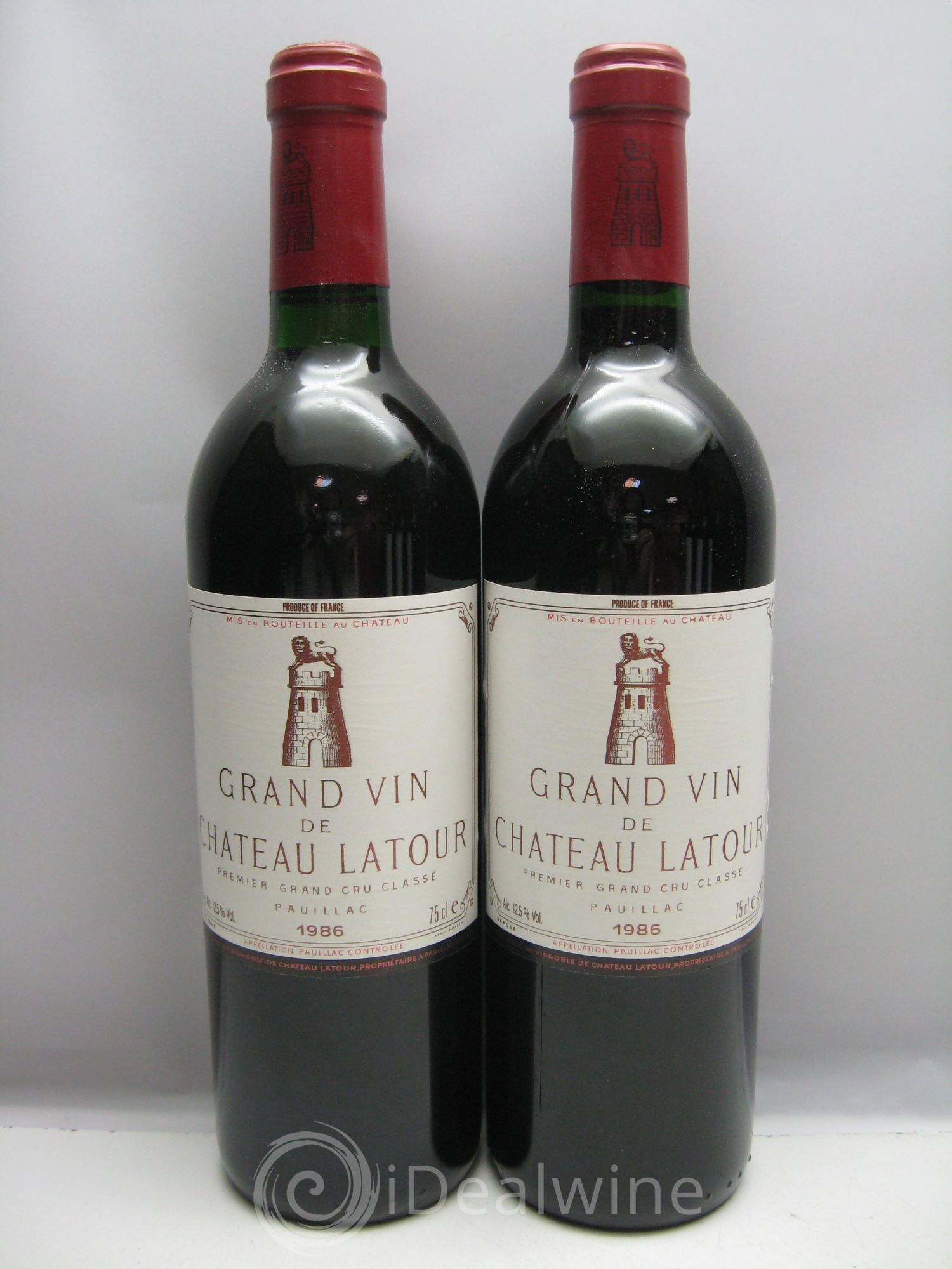 Château Latour 1er Grand Cru Classé 1986 - Lot de 12 bouteilles - 2