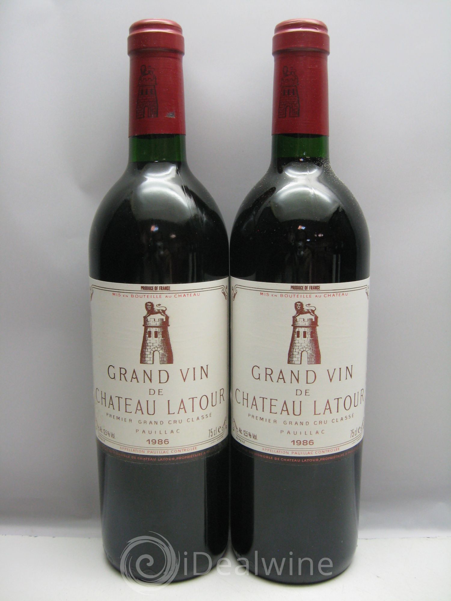 Château Latour 1er Grand Cru Classé 1986 - Lot de 12 bouteilles - 3