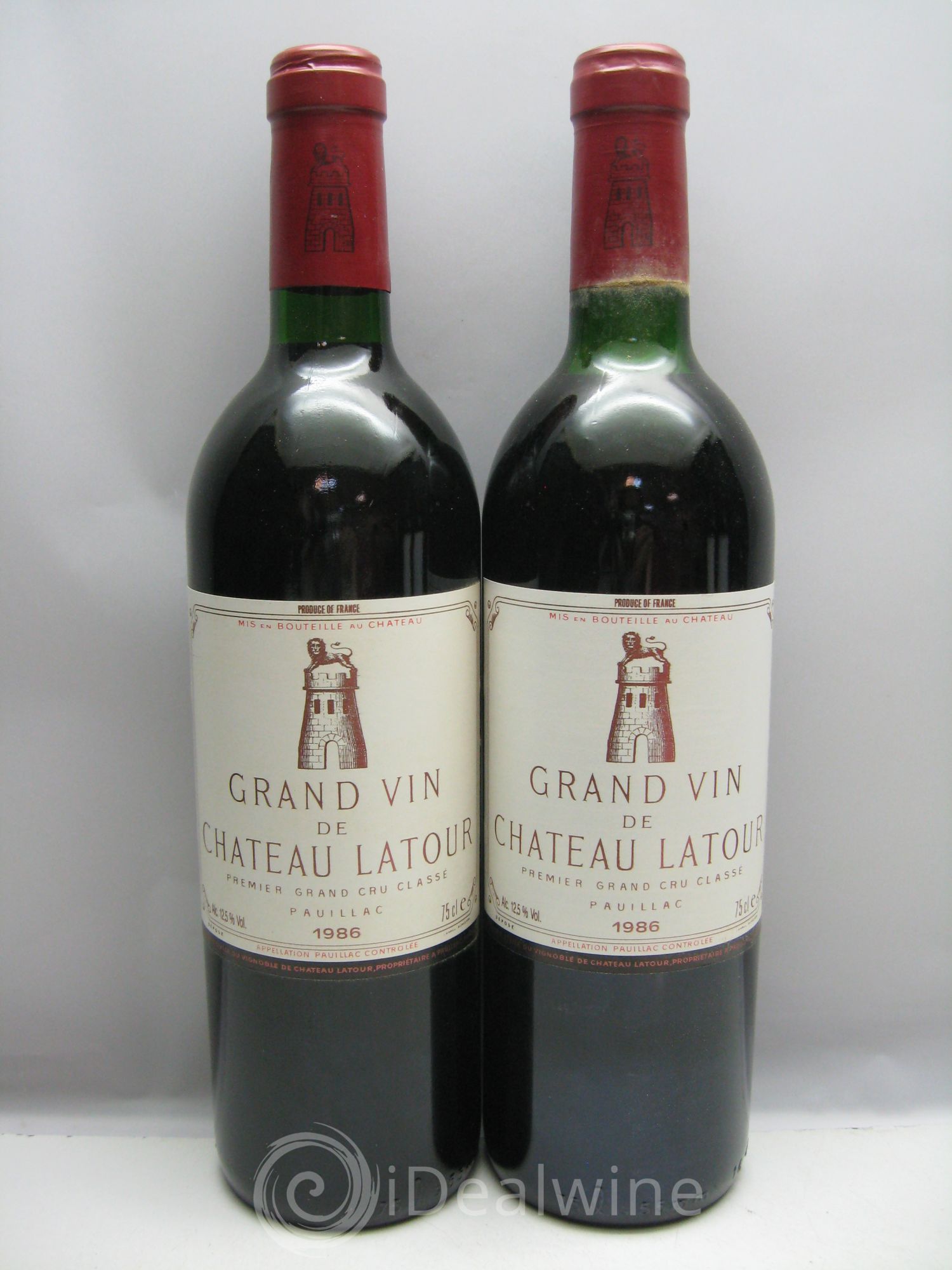 Château Latour 1er Grand Cru Classé 1986 - Lot de 12 bouteilles - 4