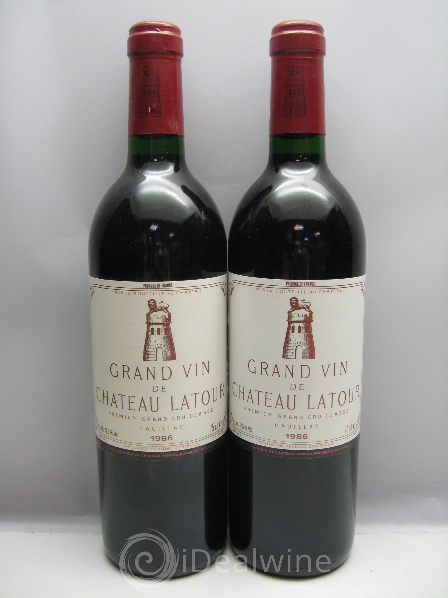Château Latour 1er Grand Cru Classé 1986 - Lot de 12 bouteilles - 5