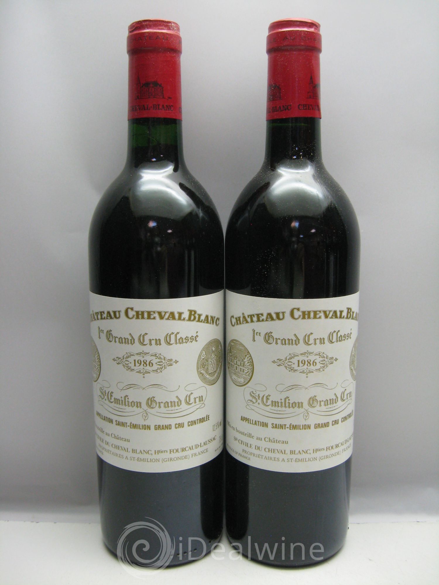 Château Cheval Blanc 1er Grand Cru Classé A 1986 - Lot de 12 bouteilles - 3