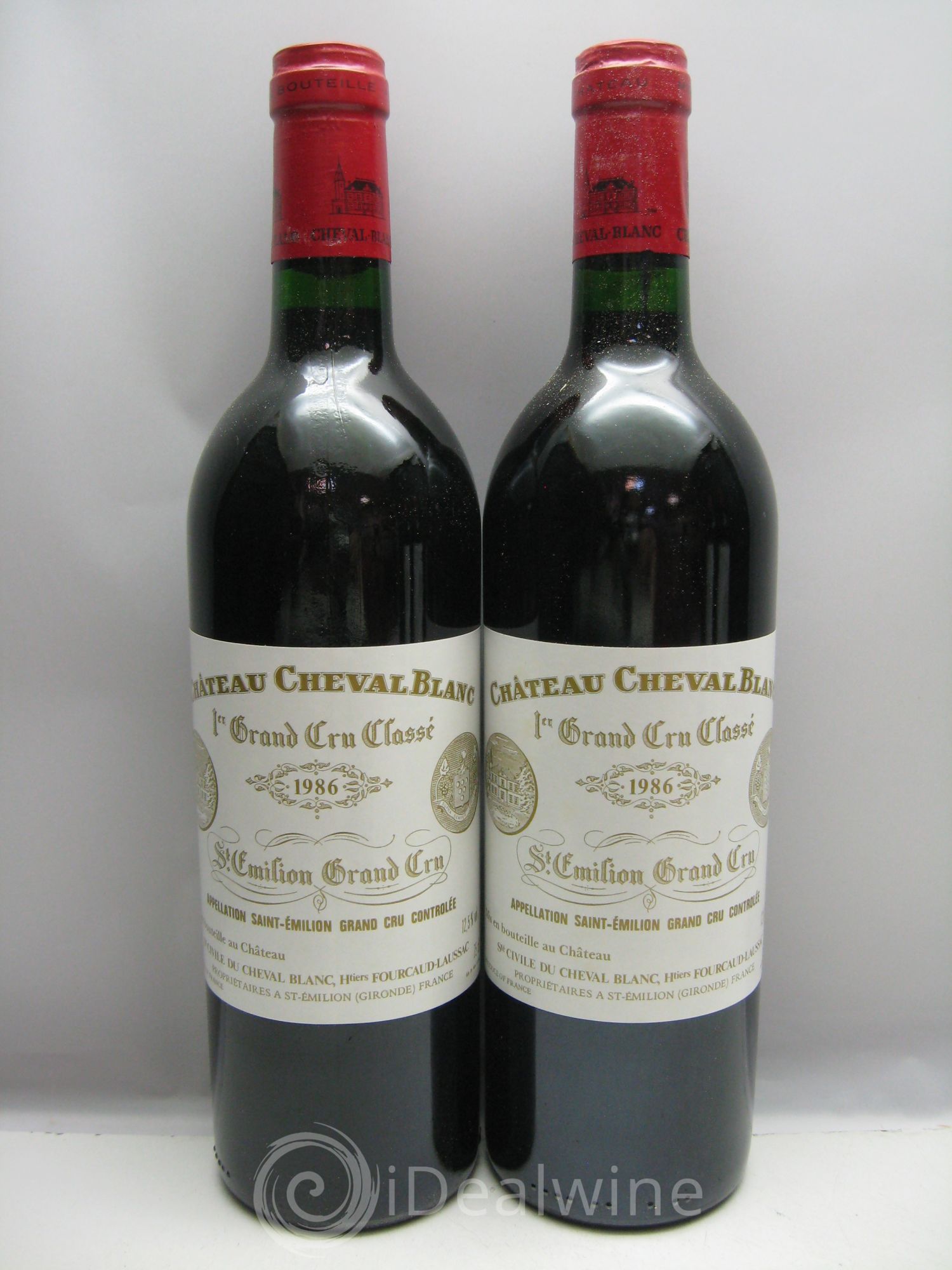 Château Cheval Blanc 1er Grand Cru Classé A 1986 - Lot de 12 bouteilles - 4