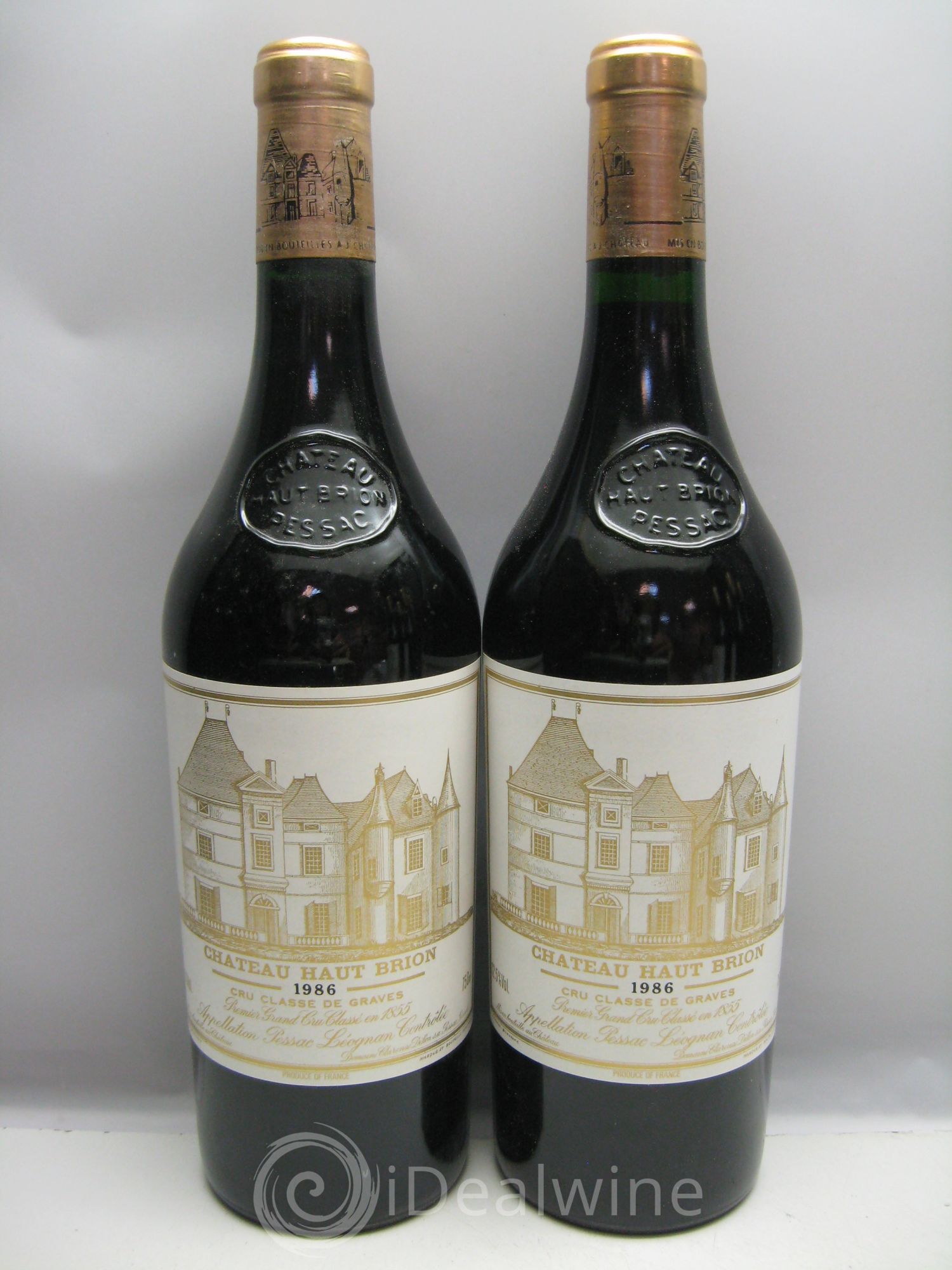 Château Haut Brion 1er Grand Cru Classé 1986 - Lot de 12 bouteilles - 3