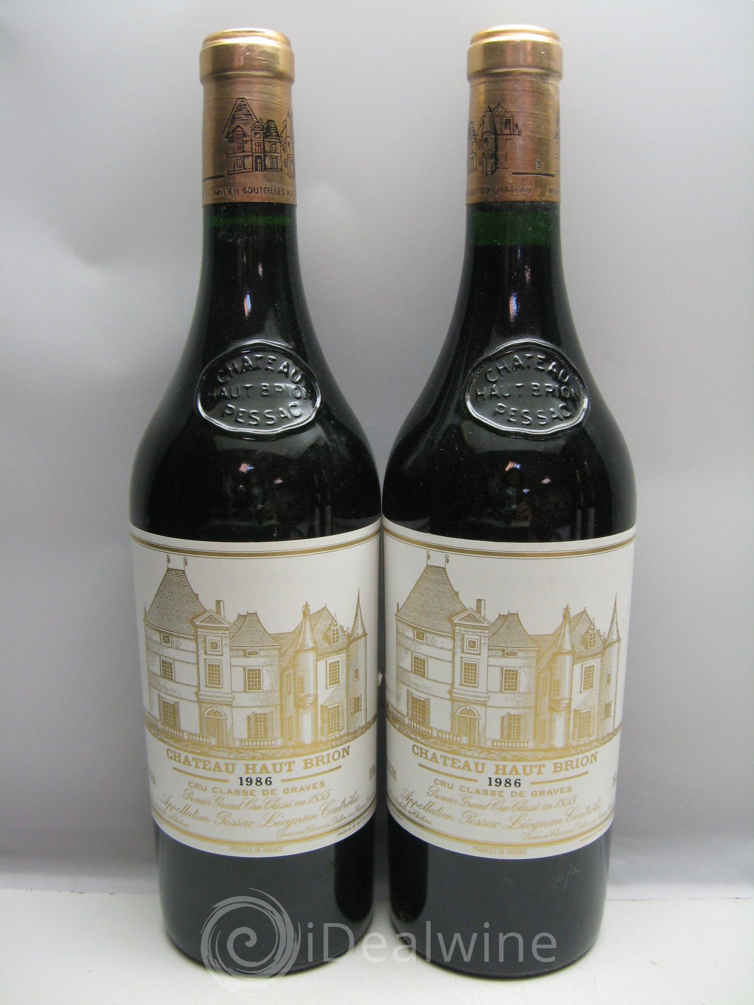 Château Haut Brion 1er Grand Cru Classé 1986 - Lot de 12 bouteilles - 4