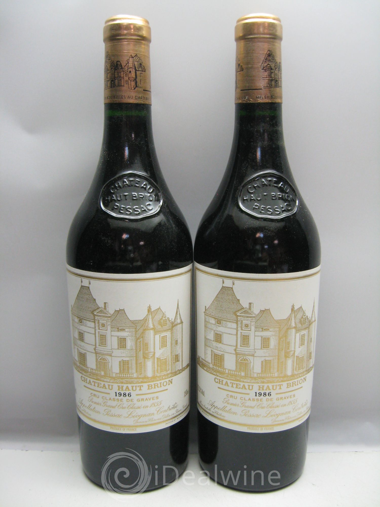 Château Haut Brion 1er Grand Cru Classé 1986 - Lot de 12 bouteilles - 5