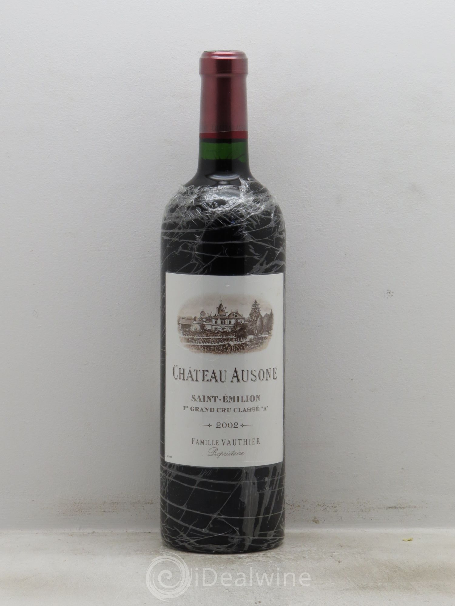 Château Ausone 1er Grand Cru Classé A 2002 - Lot de 1 bouteille - 0