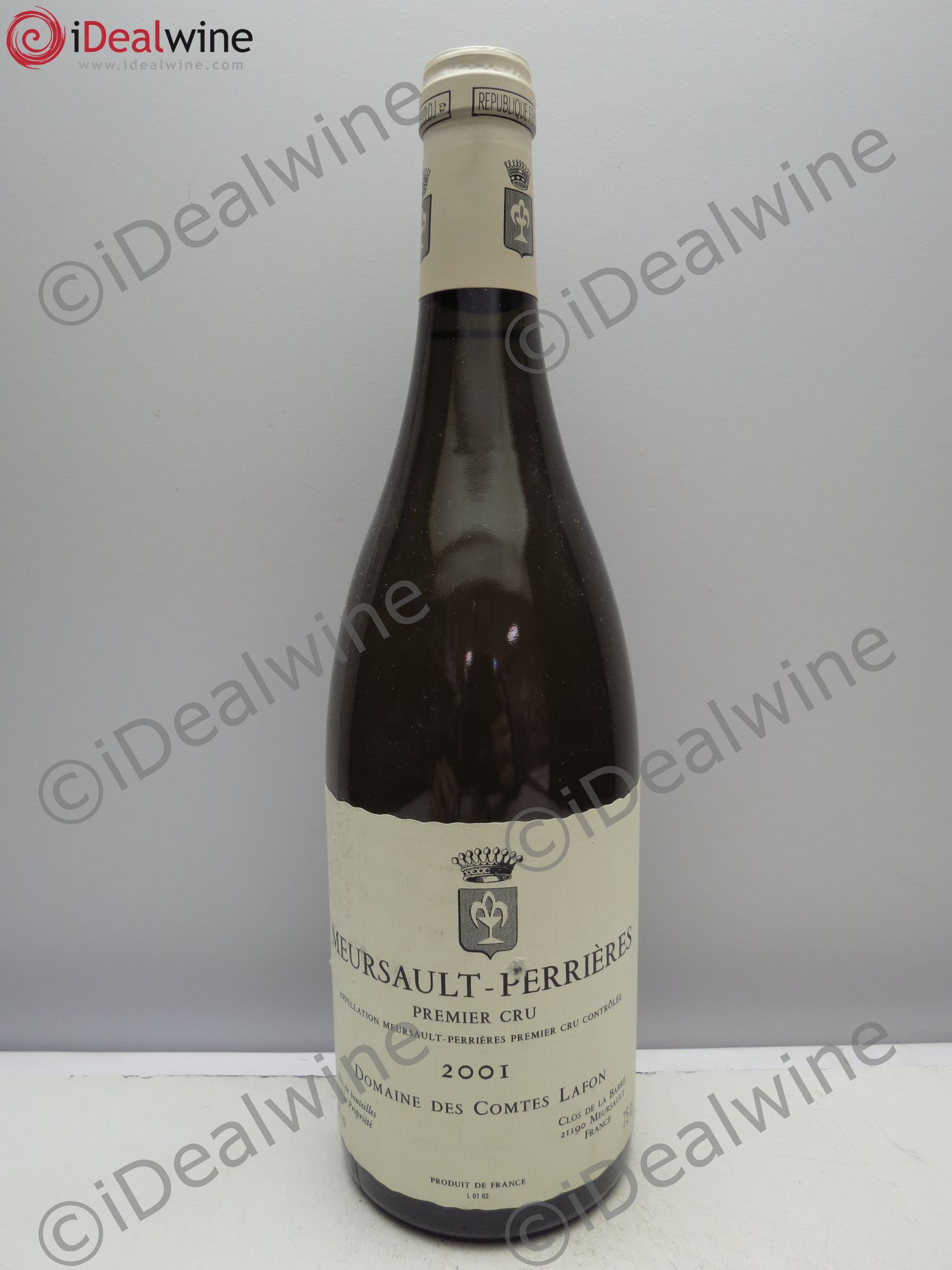 Meursault 1er Cru Perrières Comtes Lafon (Domaine des) 2001 - Lot de 1 bouteille - 0