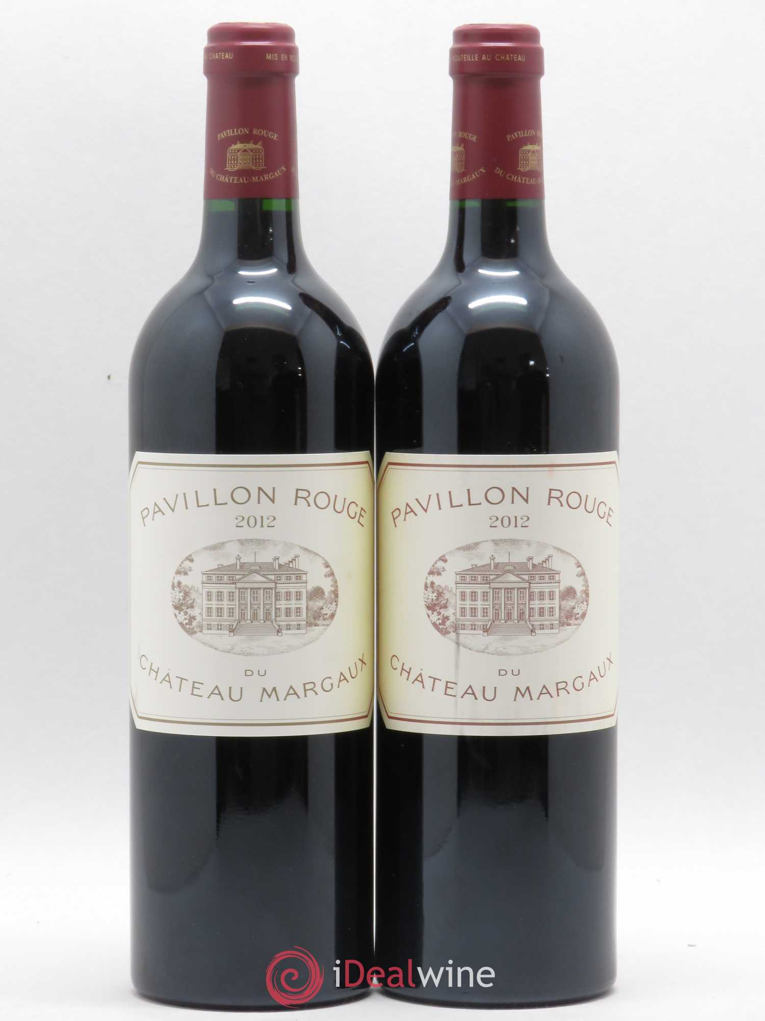 Pavillon Rouge du Château Margaux Second Vin 2012 - Lot de 2 bouteilles - 0