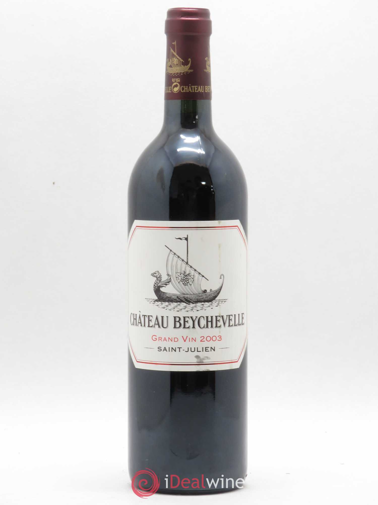 Château Beychevelle 4ème Grand Cru Classé 2003 - Lot de 1 bouteille - 0