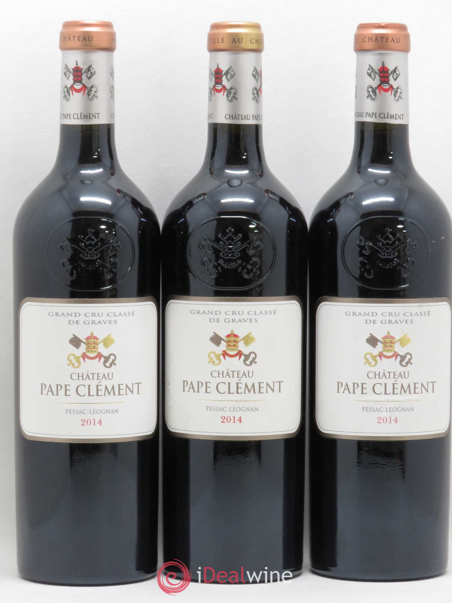 Château Pape Clément Cru Classé de Graves 2014 - Lot de 3 bouteilles - 0
