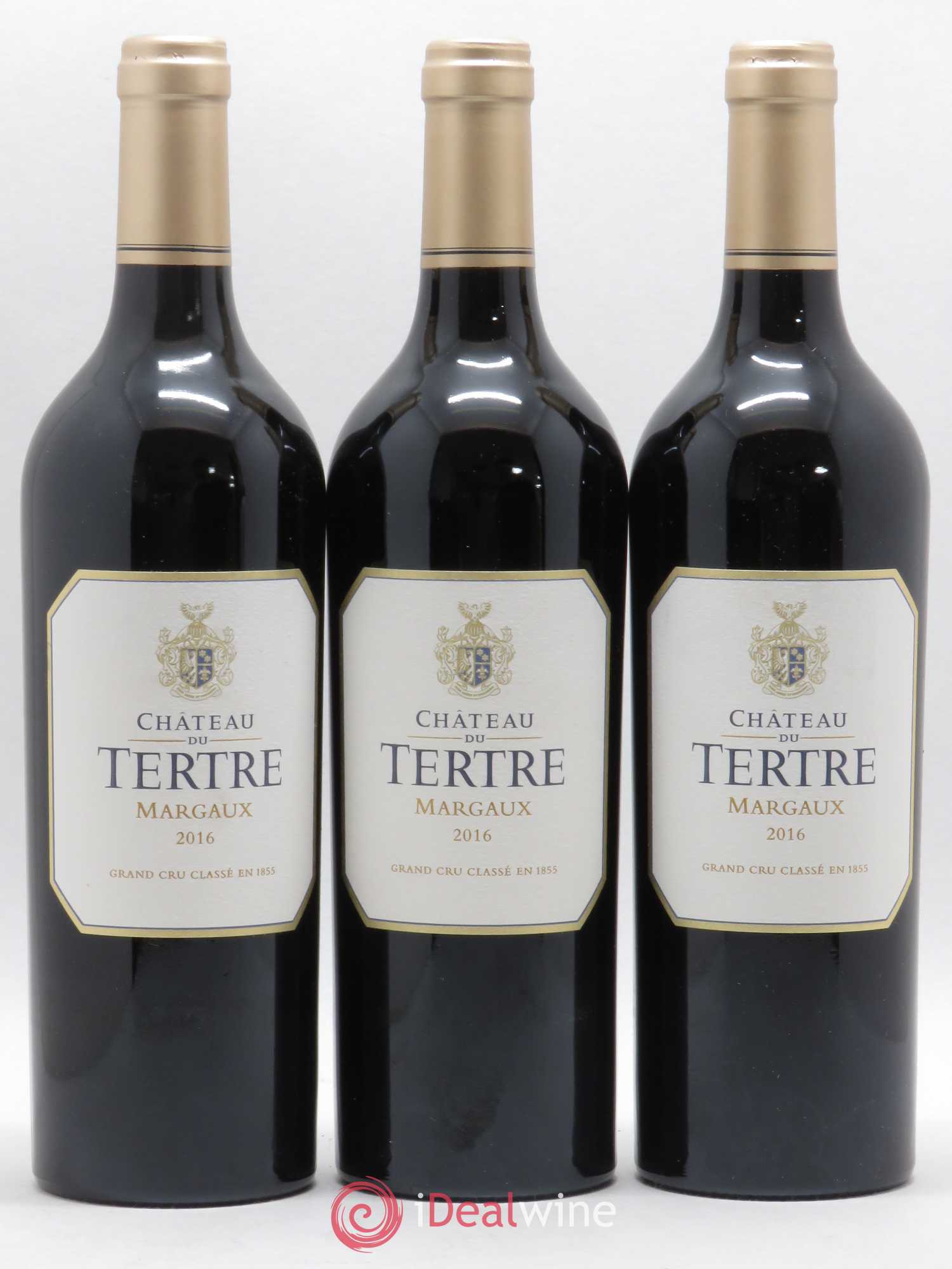 Château du Tertre 5ème Grand Cru Classé 2016 - Lot de 3 bouteilles - 0