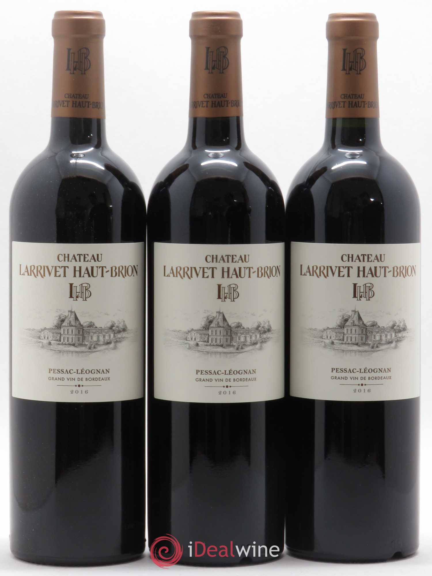 Château Larrivet Haut-Brion 2016 - Lot de 6 bouteilles - 2