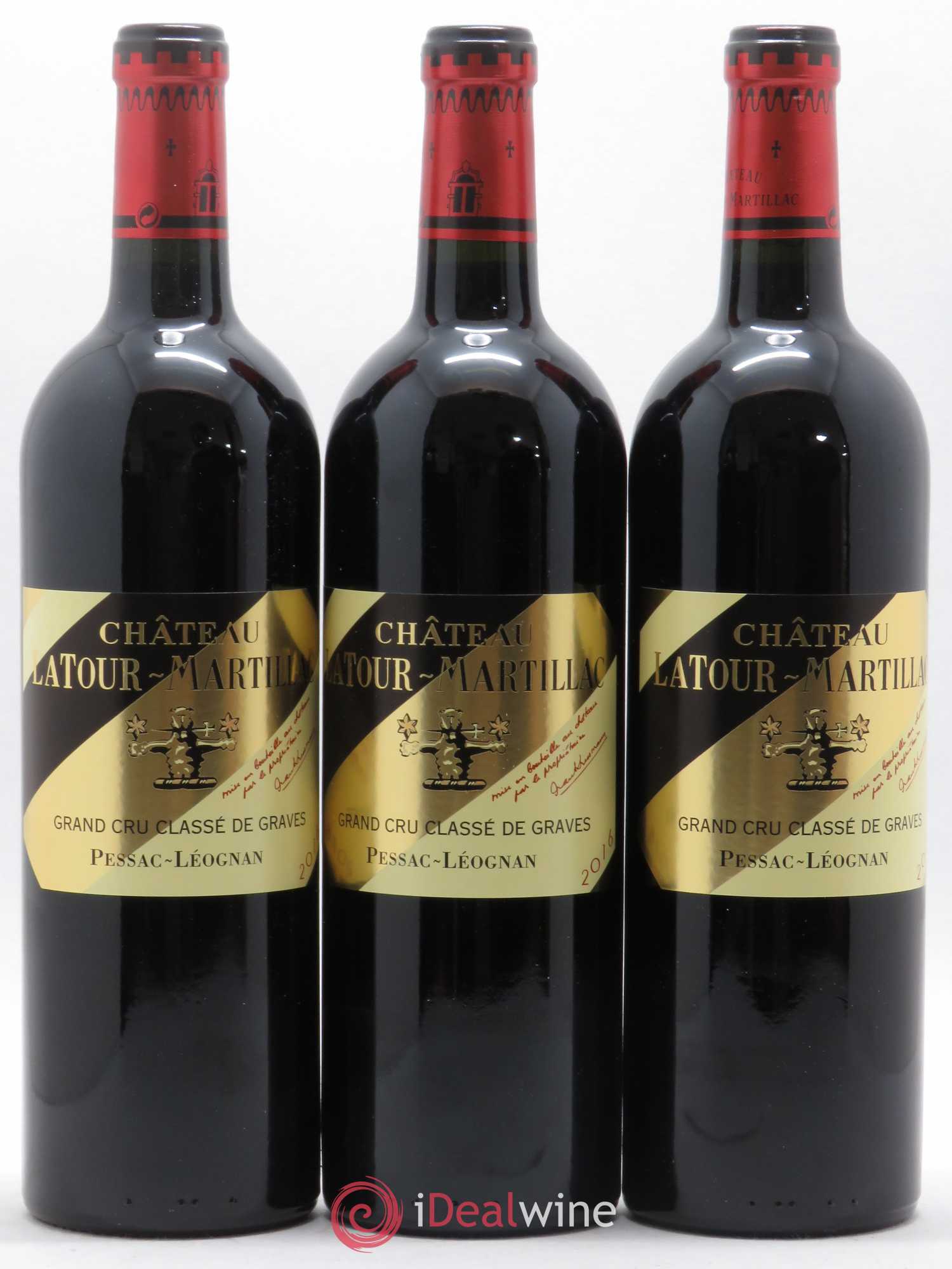 Château Latour-Martillac Cru Classé de Graves 2016 - Lot de 6 bouteilles - 1