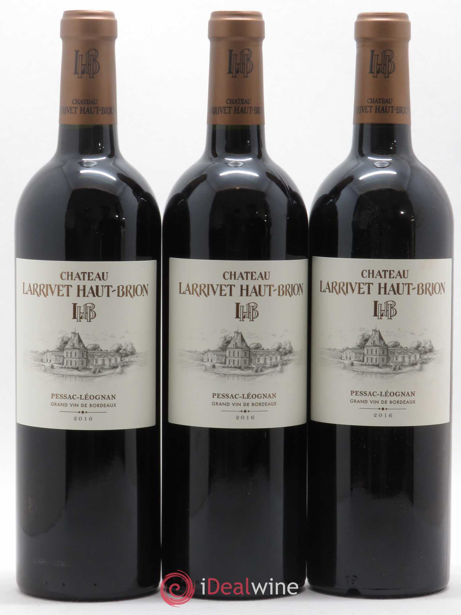 Château Larrivet Haut-Brion 2016 - Lot de 6 bouteilles - 2