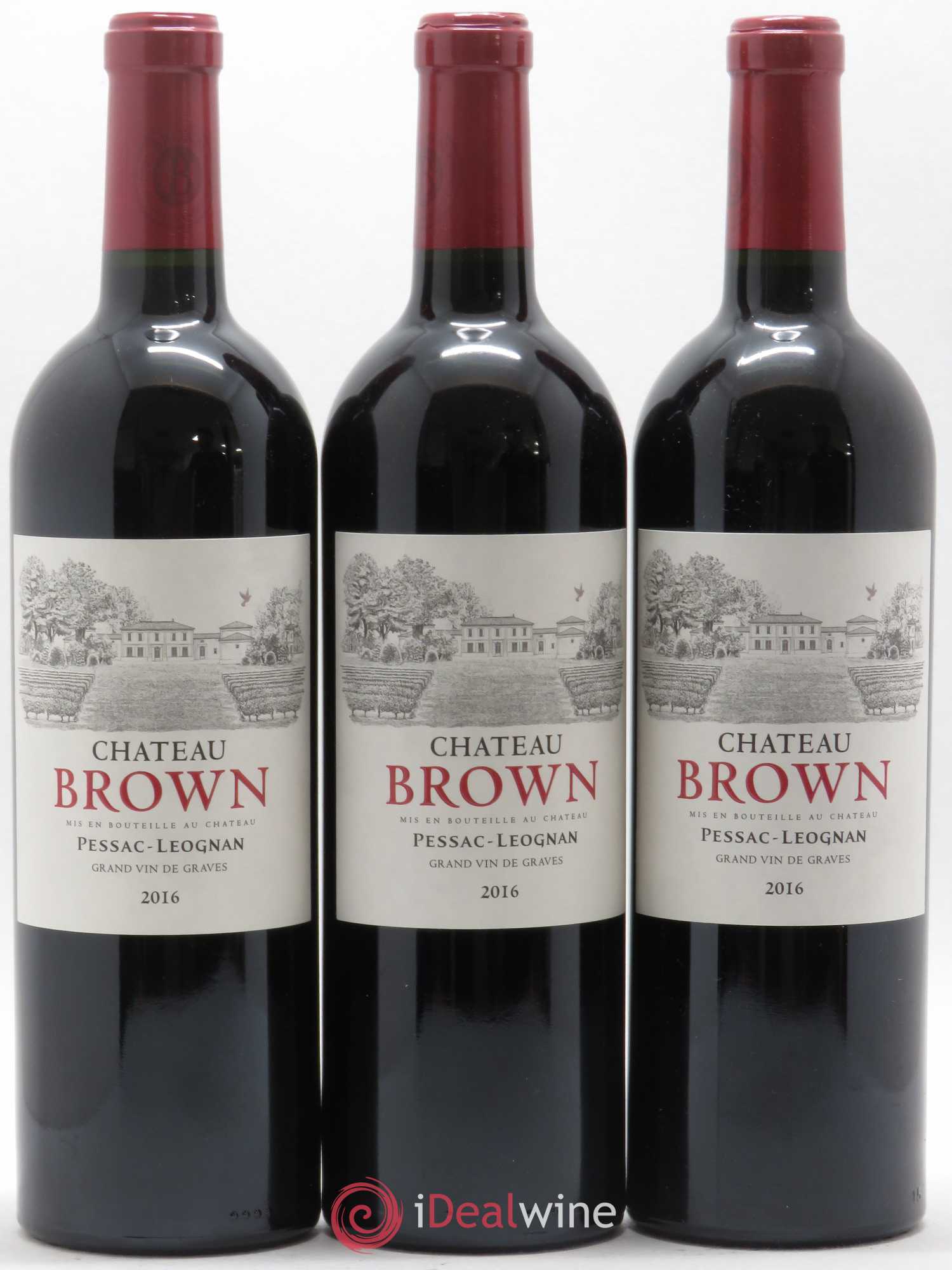 Château Brown 2016 - Lot de 6 bouteilles - 2