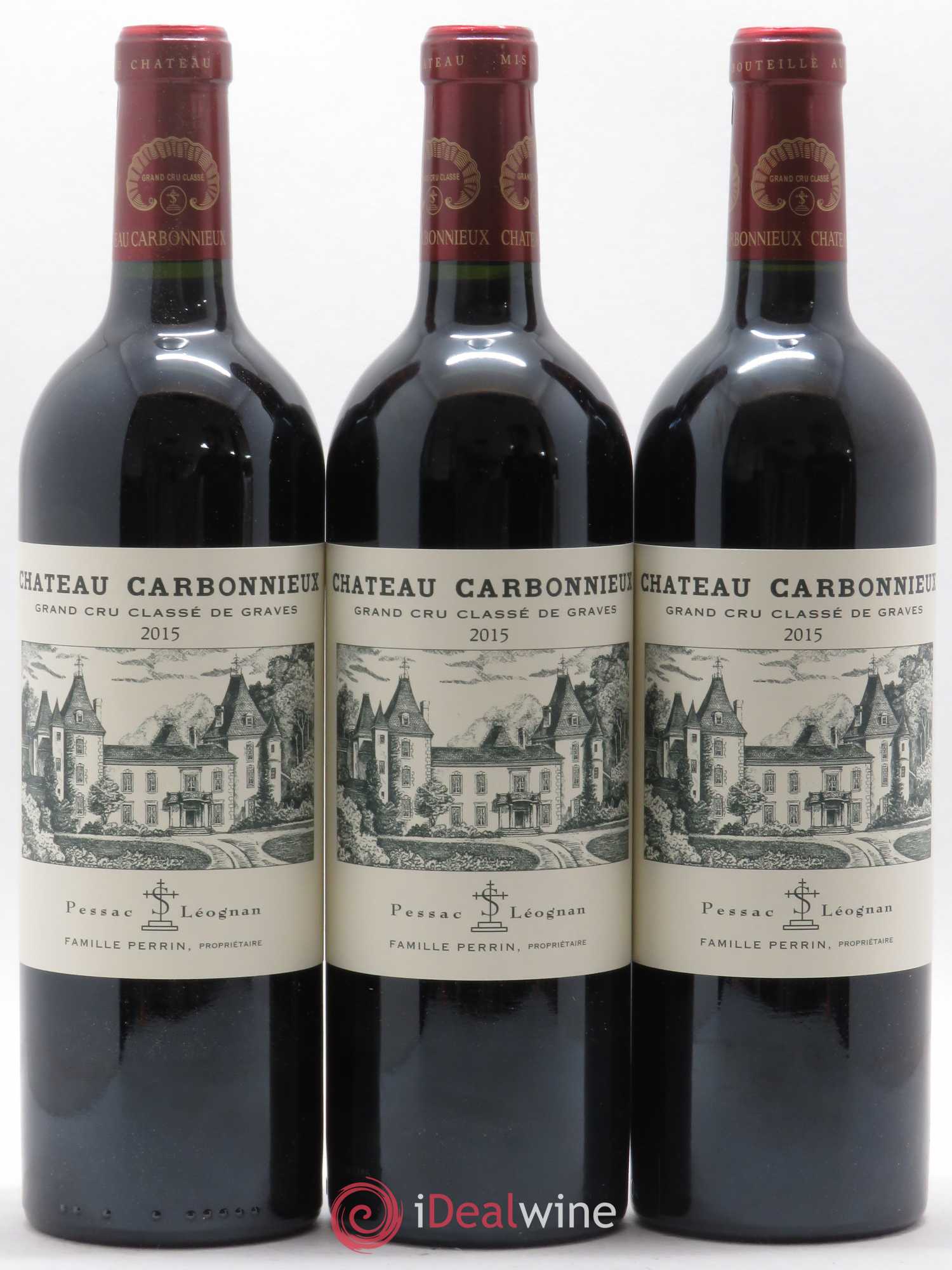 Château Carbonnieux Cru Classé de Graves 2015 - Lot de 6 bouteilles - 2