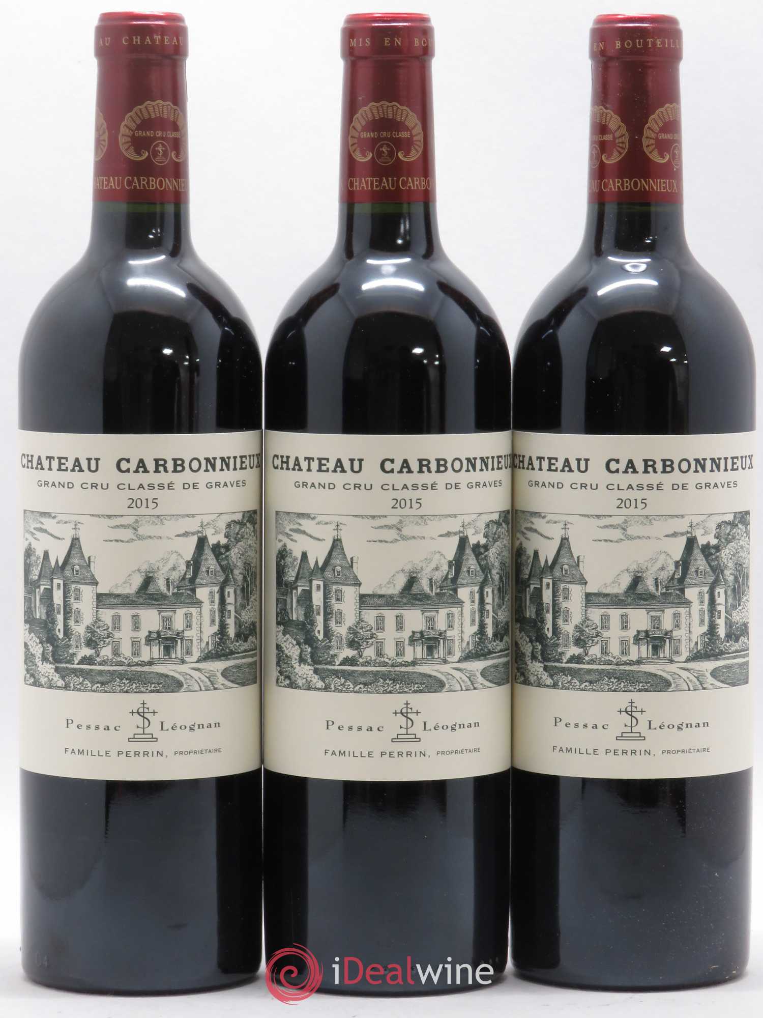 Château Carbonnieux Cru Classé de Graves 2015 - Lot de 6 bouteilles - 2
