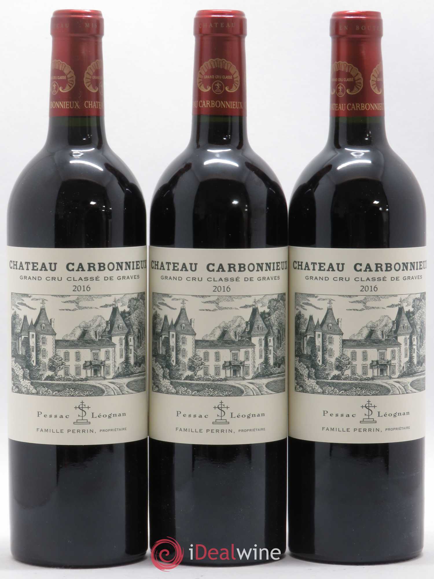 Château Carbonnieux Cru Classé de Graves 2016 - Lot de 6 bouteilles - 1