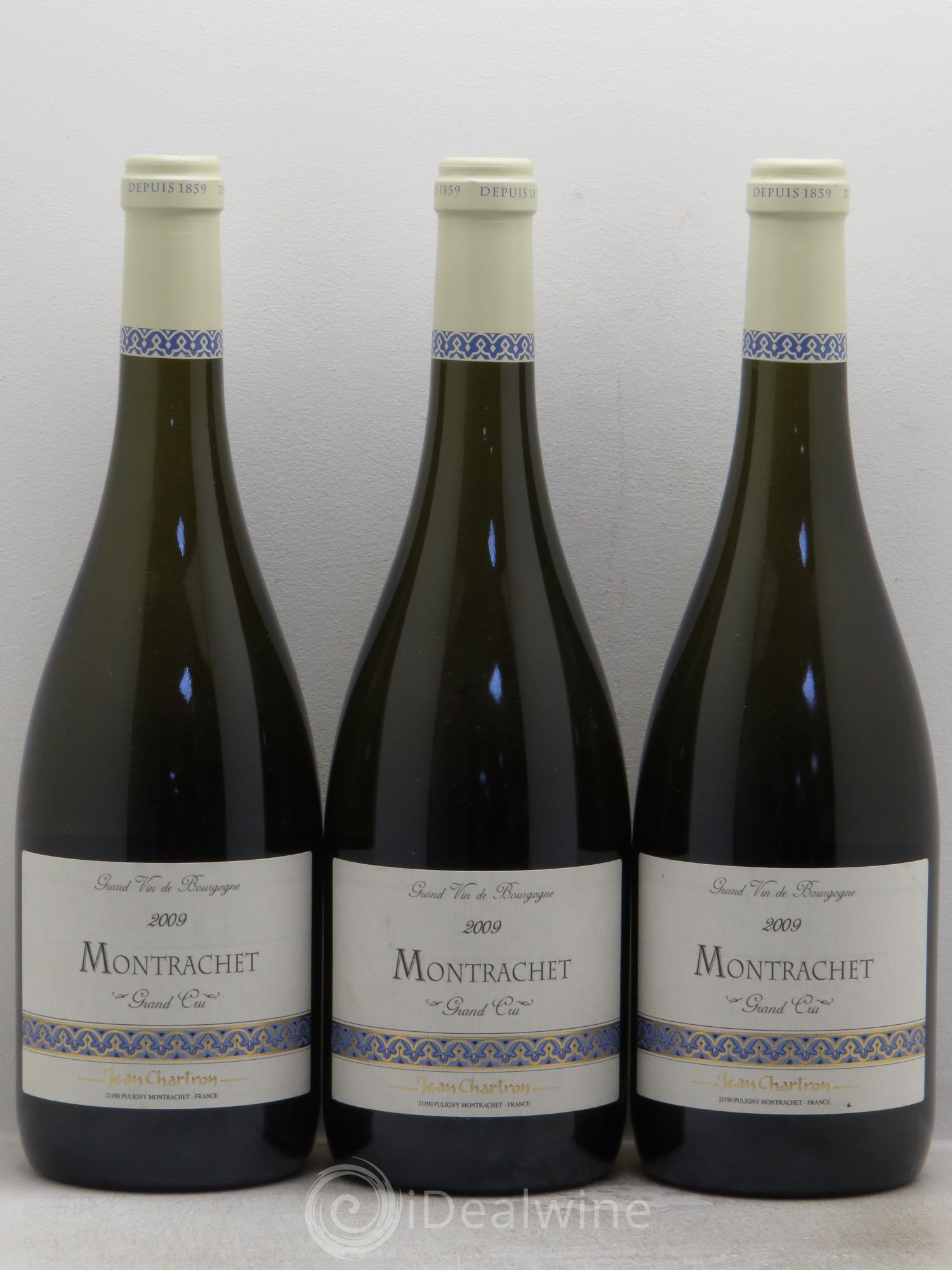 Montrachet Grand Cru Domaine Jean Chartron 2009 - Lot de 3 bouteilles - 0